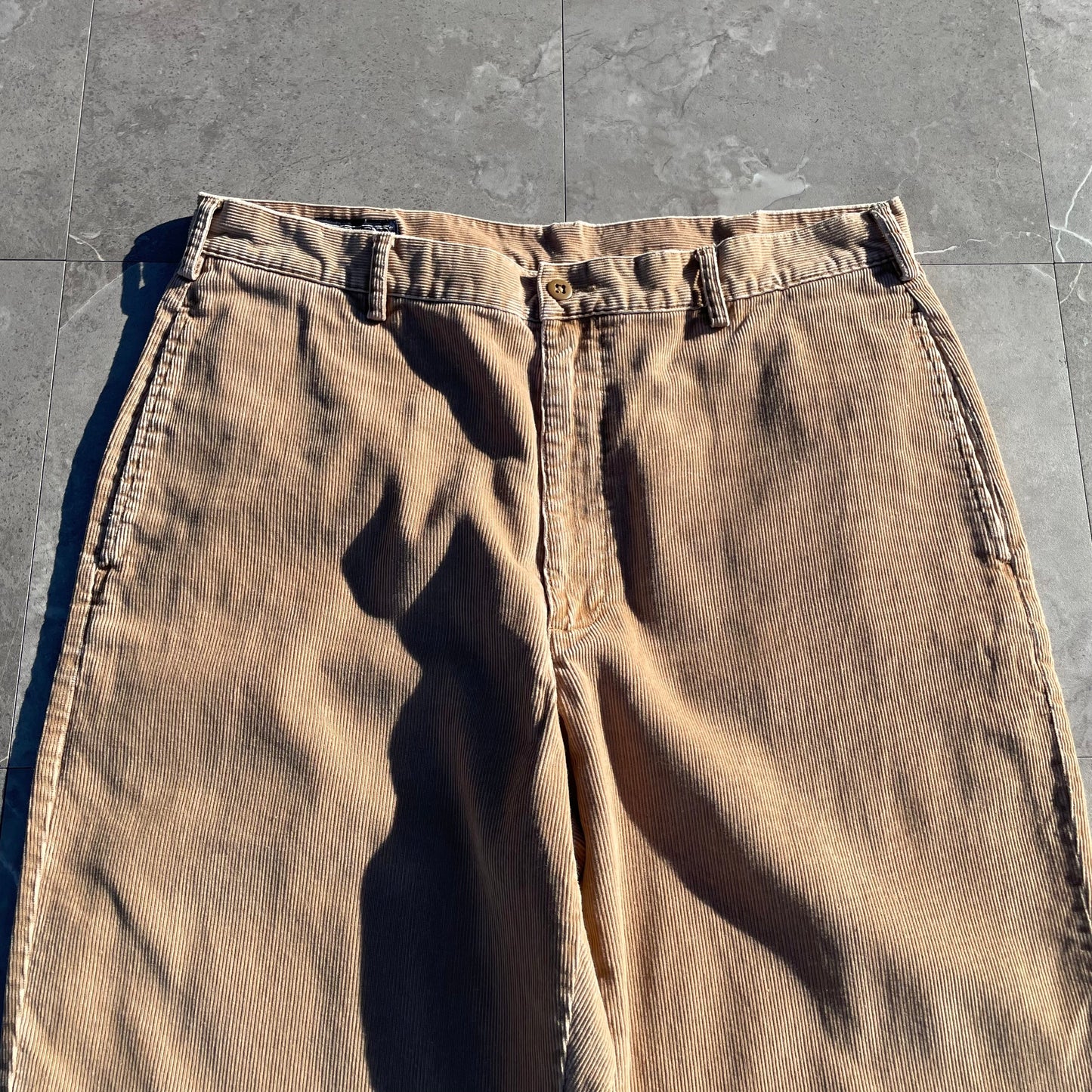 90s Lands' End Loose Fit Corduroy Pants Size 36 KiiChain Clothing