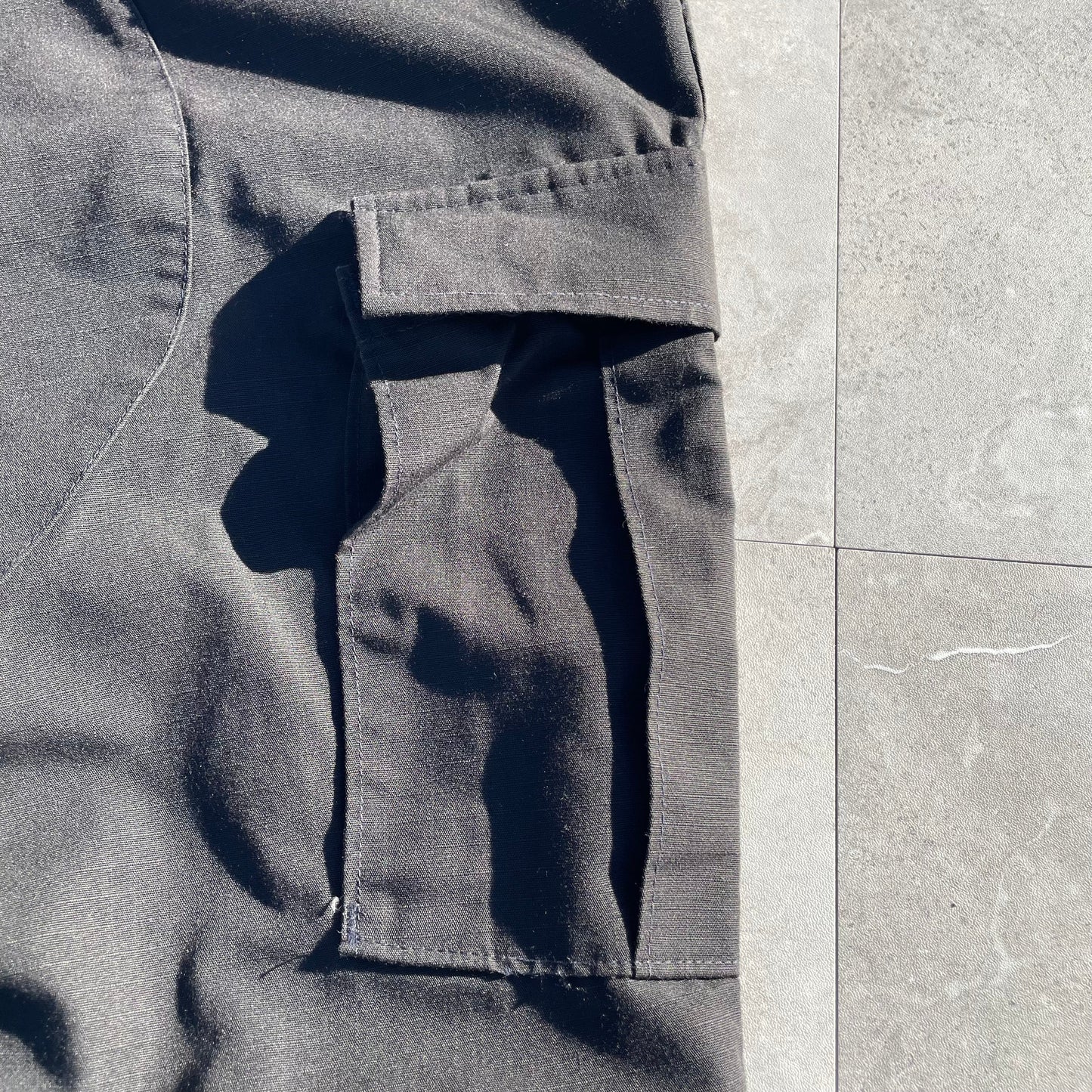 00s Propper Black Rip-Stop Cargo Military Pants Size S/R KiiChain Clothing