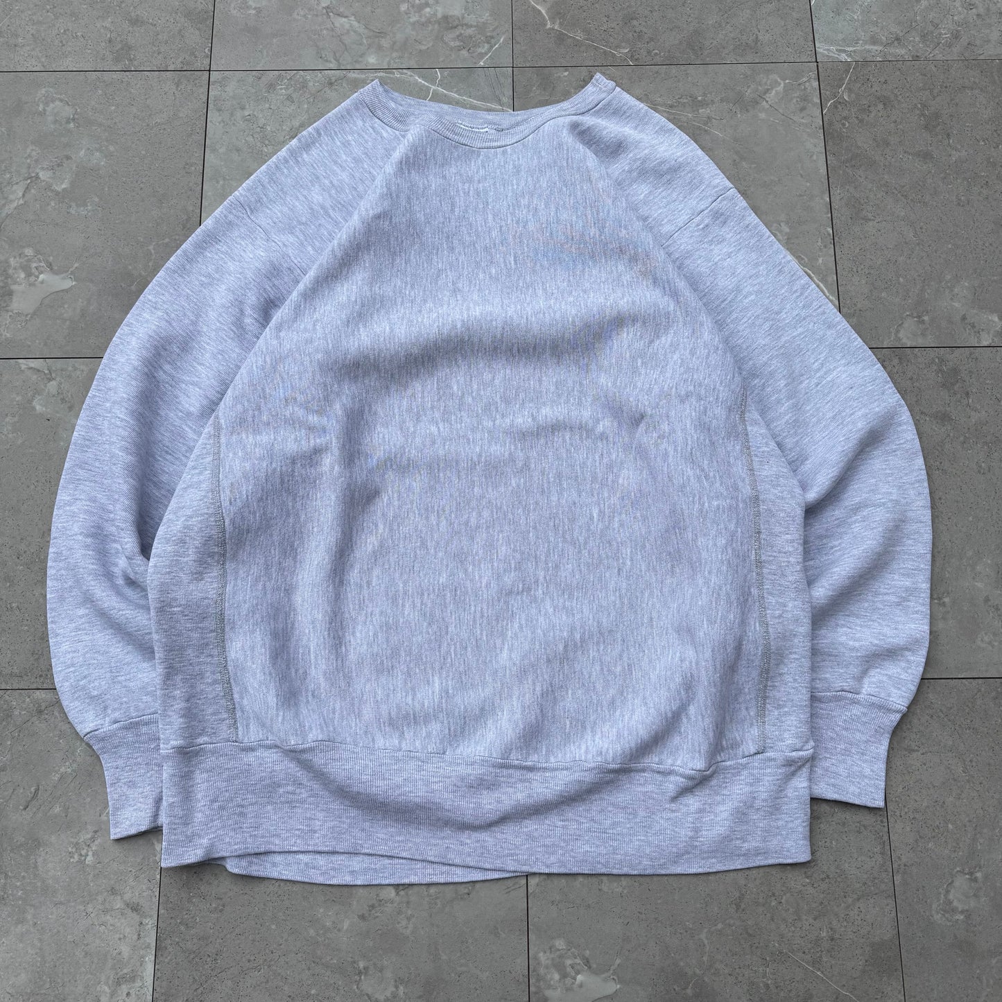 80s Champion Made in USA Gray Reverse Weave No Logo Sweatshirt KiiChain Clothing