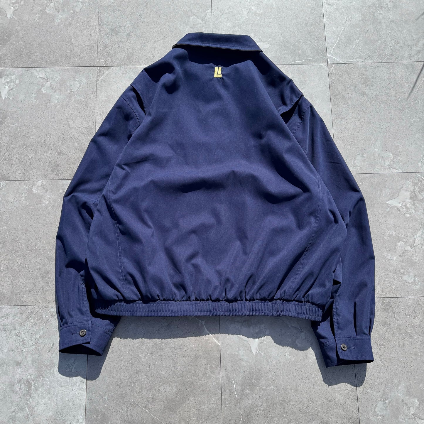 90s Ralph Lauren Navy Swing Top Jacket KiiChain Clothing