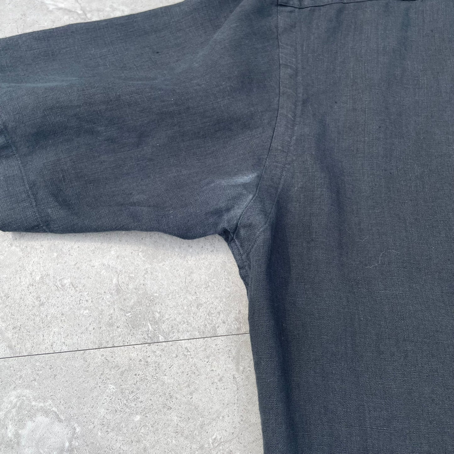 90s Ralph Lauren Caldwell Black Hawaiian Shirt KiiChain Clothing