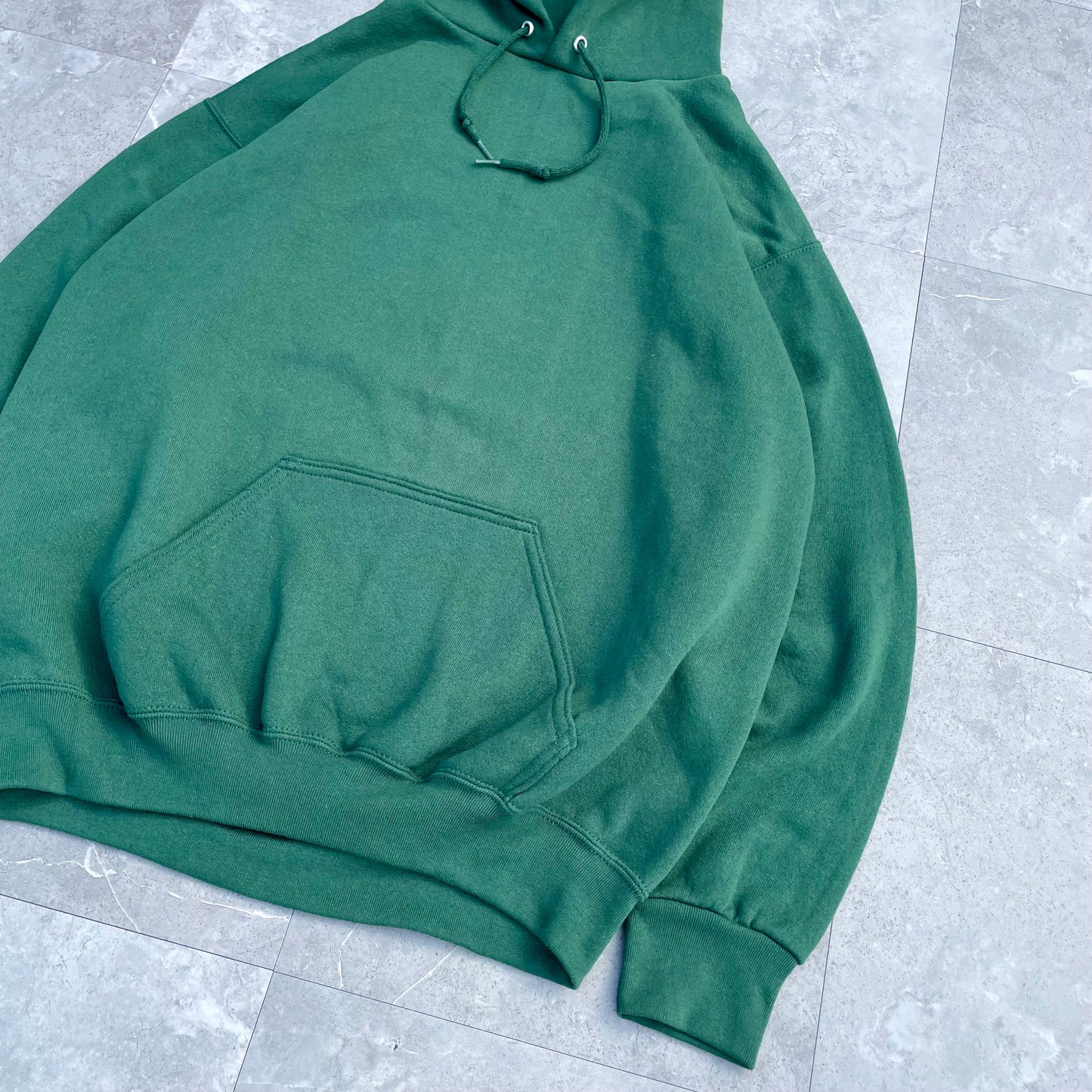 90s Tultex Made in USA Blank Green Hoodie KiiChain Clothing