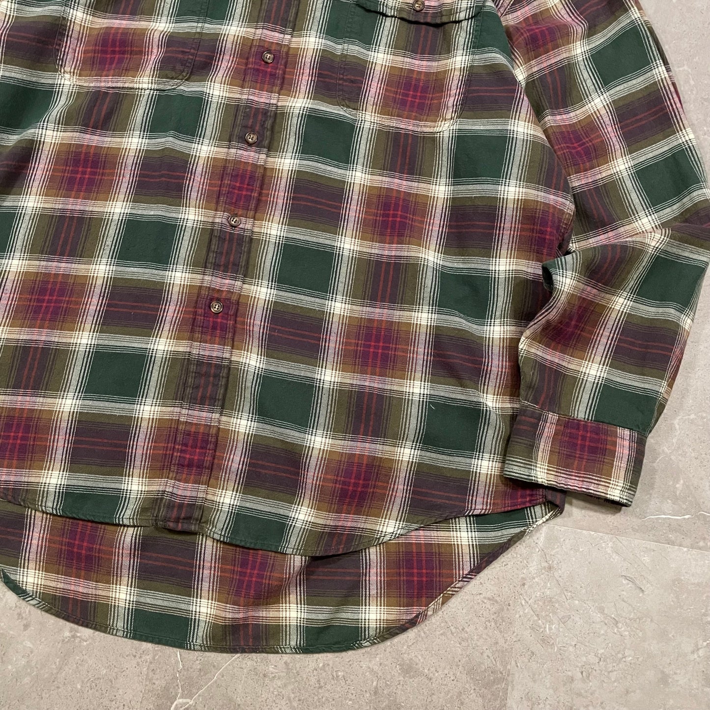 90s Old Gap Checkered Flannel Shirt KiiChain Clothing