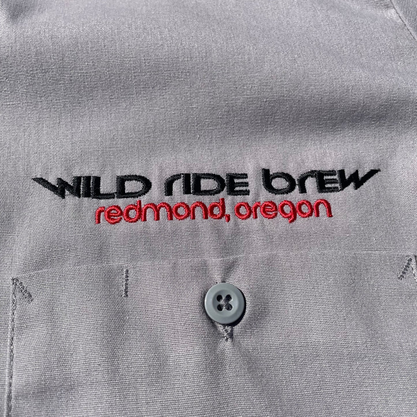 00s Dickies Wild Ride Brew Work Short Sleeve Shirt KiiChain Clothing