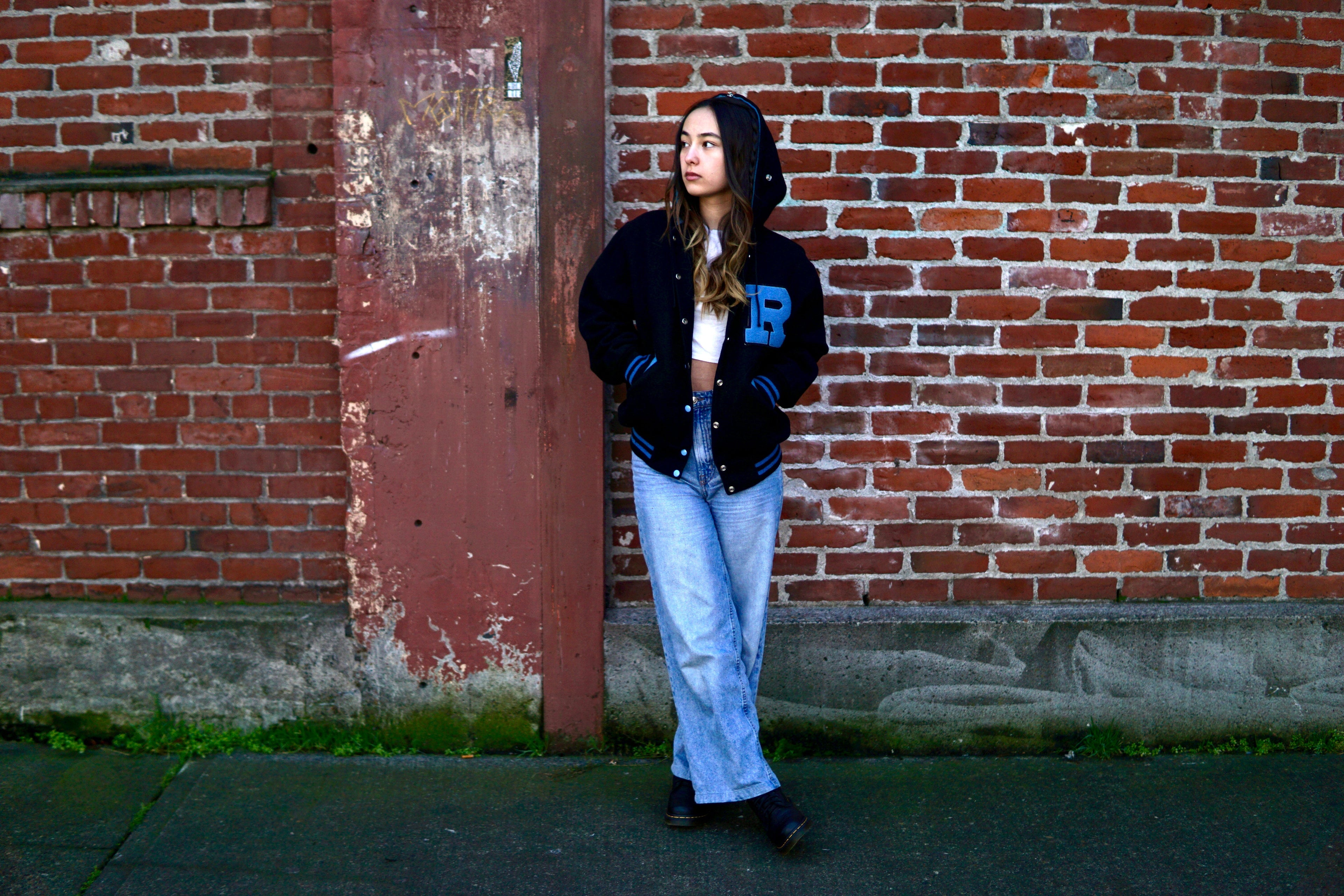 70s Women's Cheerleading Varsity Jacket KiiChain