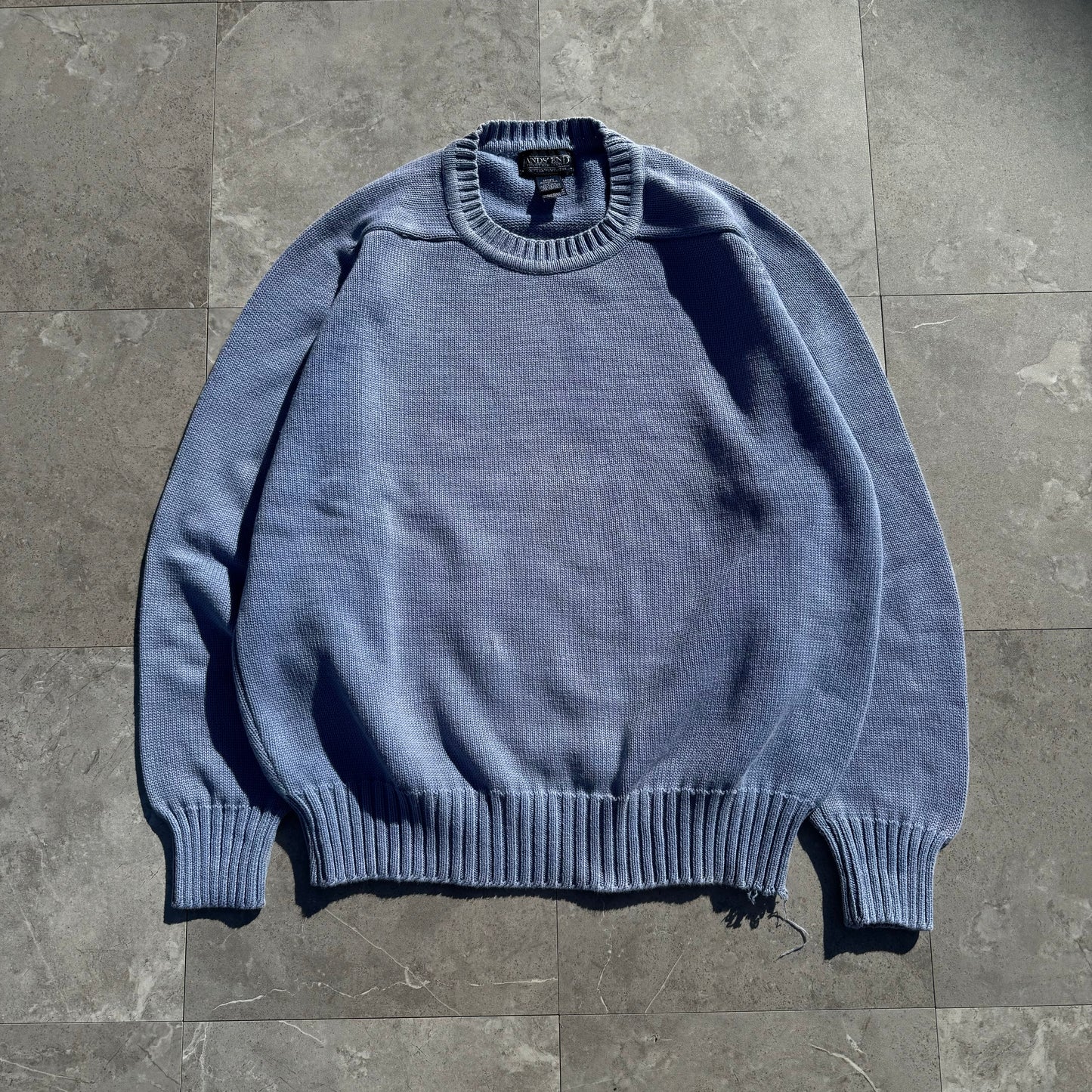 90s Lands' End Made in USA Drifter Knitted Sweater KiiChain Clothing