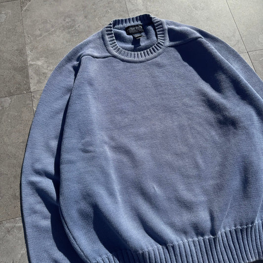 90s Lands' End Made in USA Drifter Knitted Sweater KiiChain Clothing