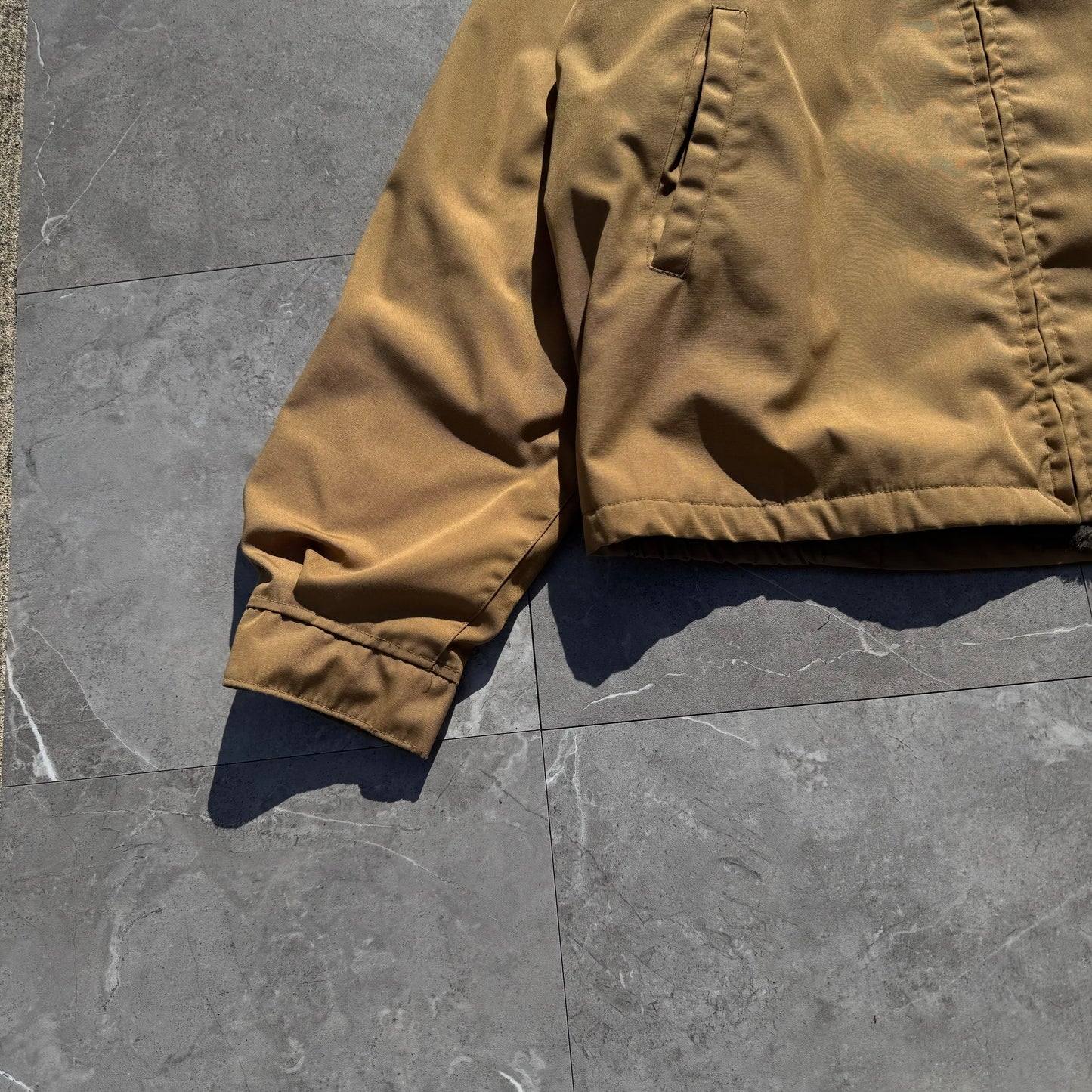 50s-60s McGregor Made in USA Pile Lined Harrington Jacket KiiChain Clothing