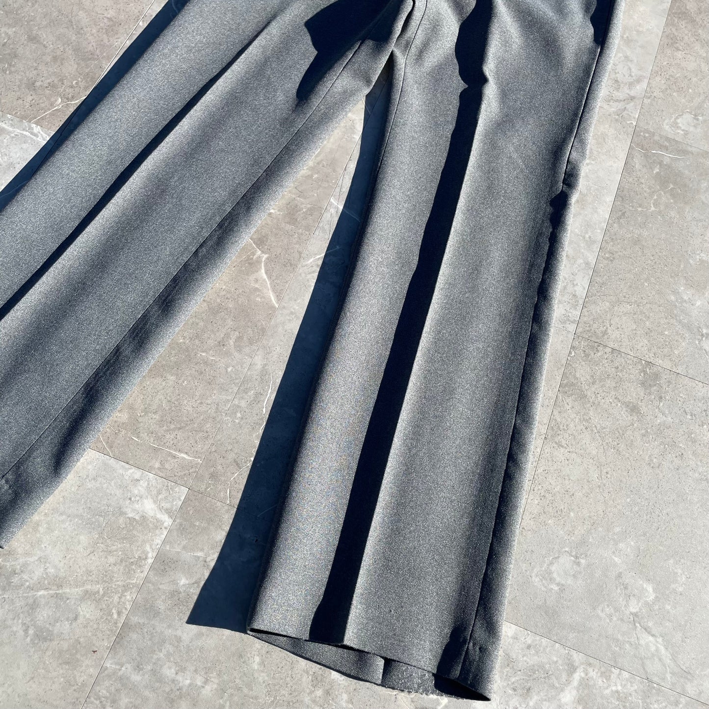 80s Levi's Made in USA Sta-Prest Gray Action Slacks KiiChain Clothing