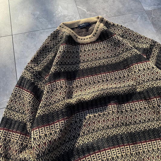 90s Van Heusen Acrylic Design Knit KiiChain Clothing