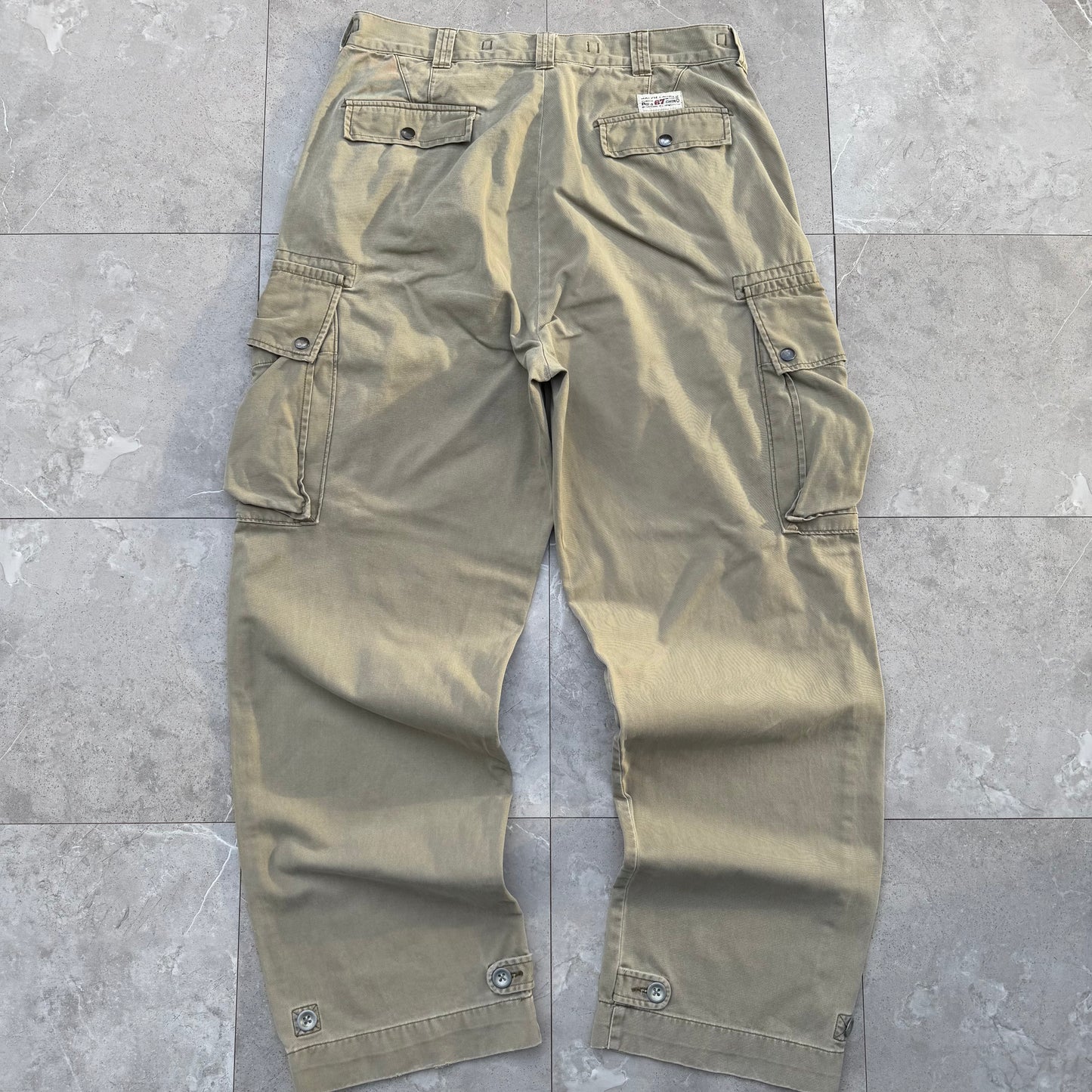 90s-00s Polo by Ralph Lauren Polo Chino Cargo Pants 35x32