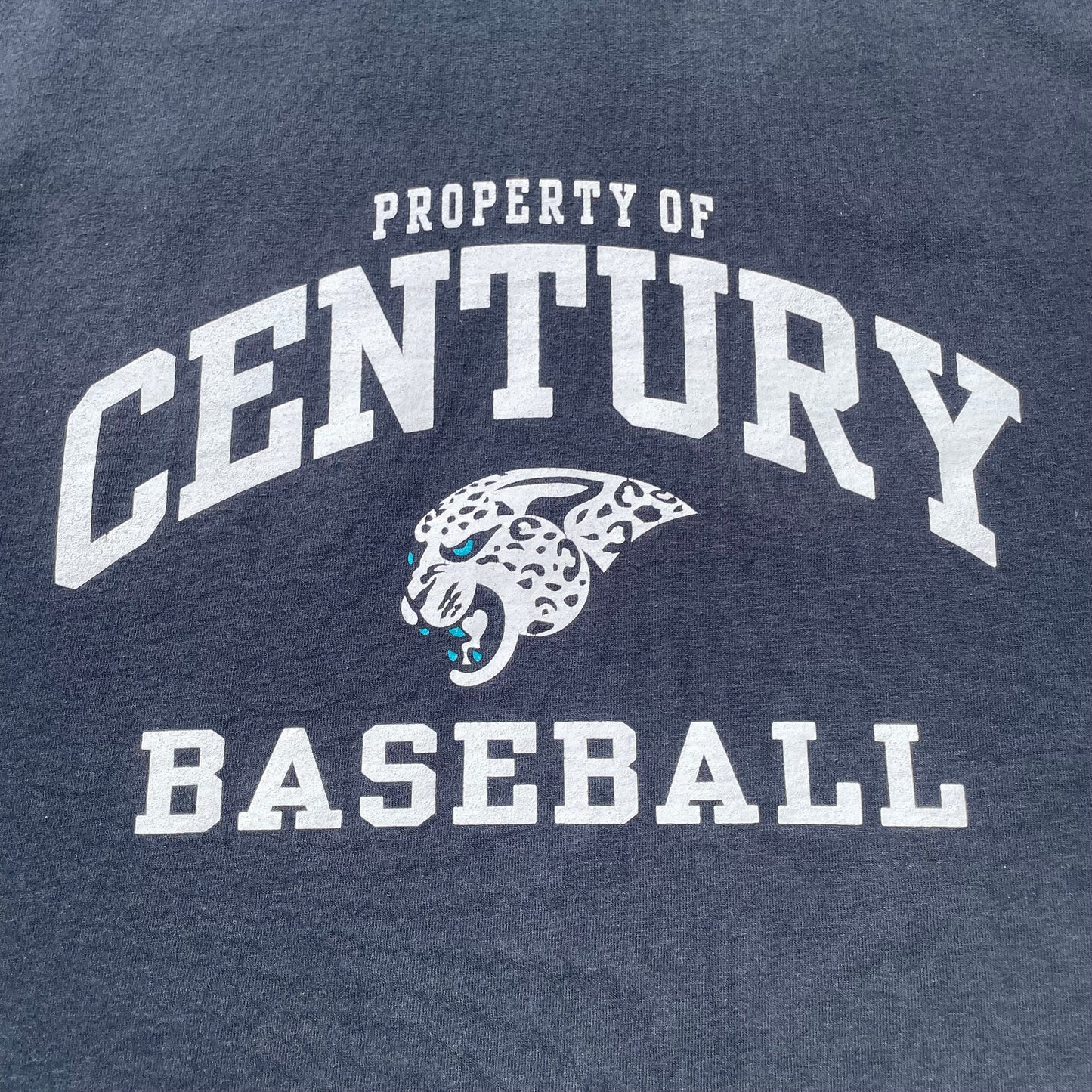 00s Hanes Century Baseball Heavyweight Graphic T-Shirt KiiChain Clothing