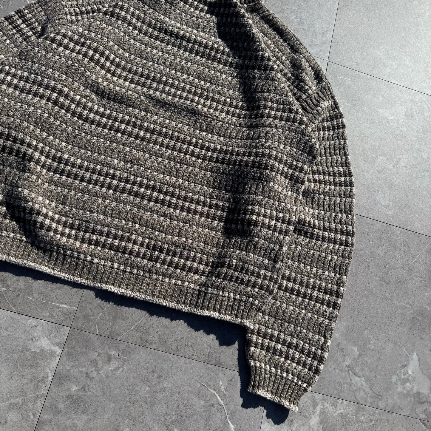 90s Bill Blass Made in USA Hand-Framed Design Knit KiiChain Clothing