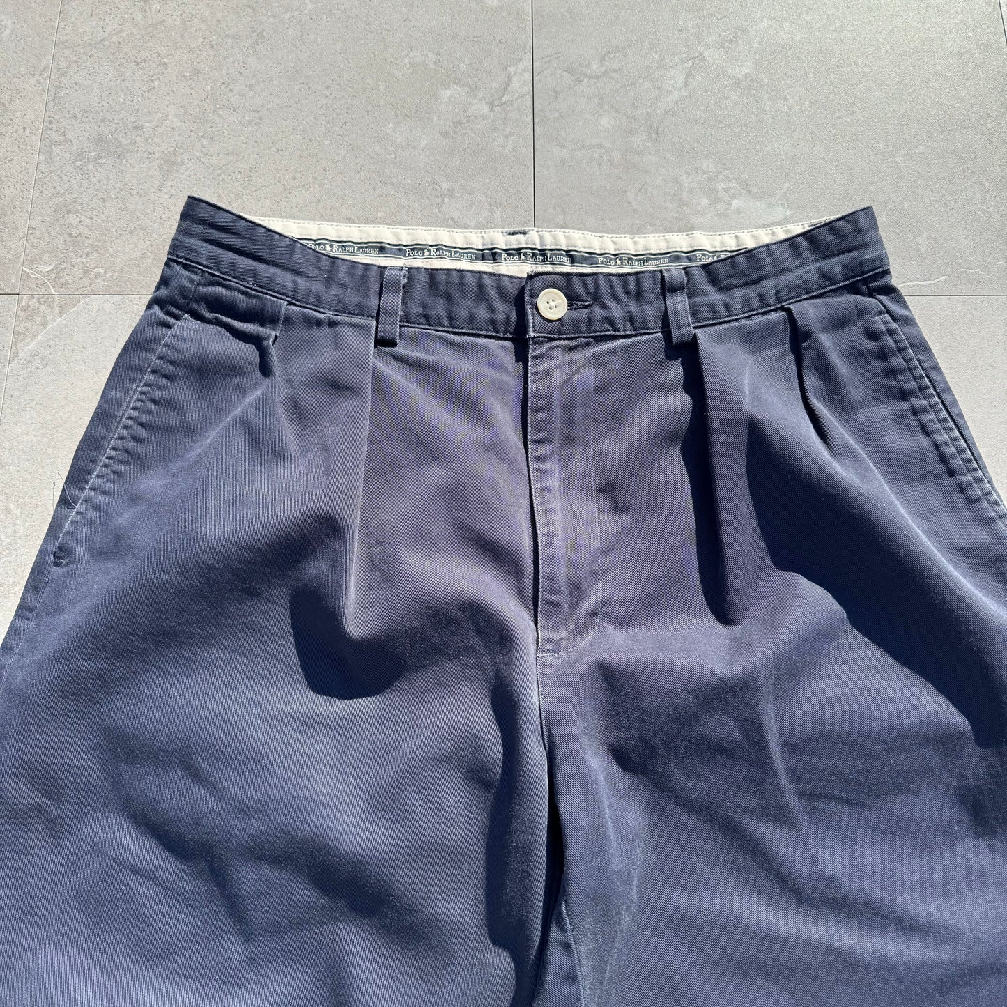 90s-00s Ralph Lauren Made in USA Andrew Pant 33x32 KiiChain Clothing