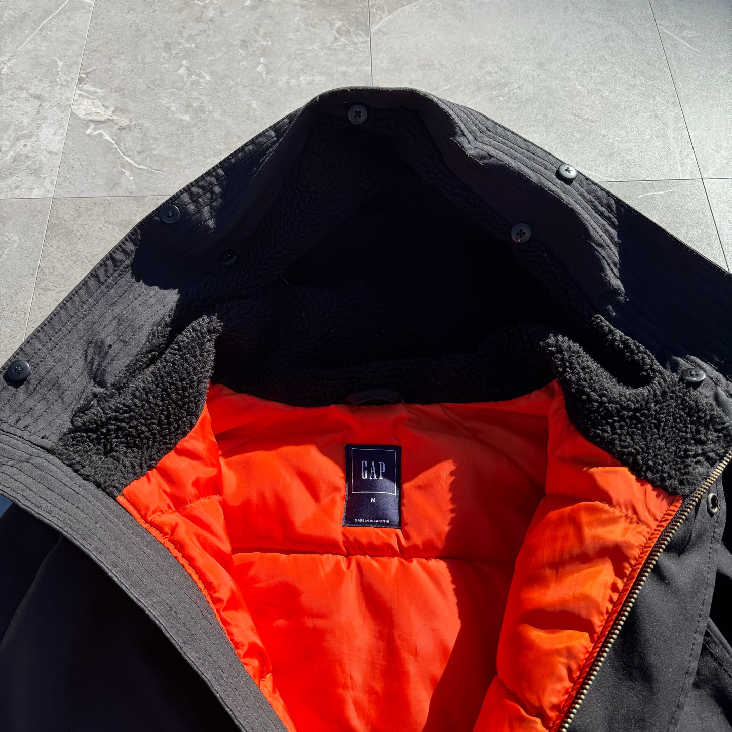 00s GAP Heavy Weight Hooded Puffer Jacket