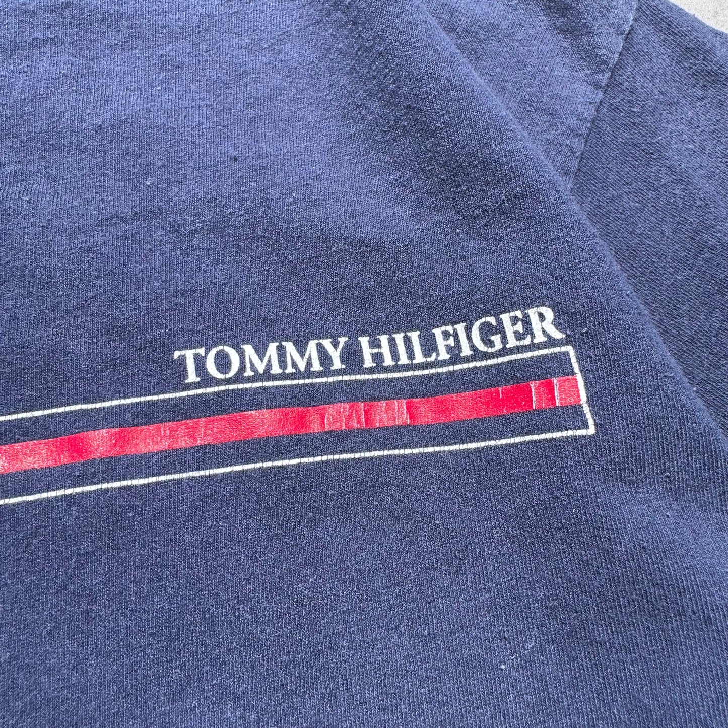 90s Tommy Hilfiger Logo Tee KiiChain Clothing