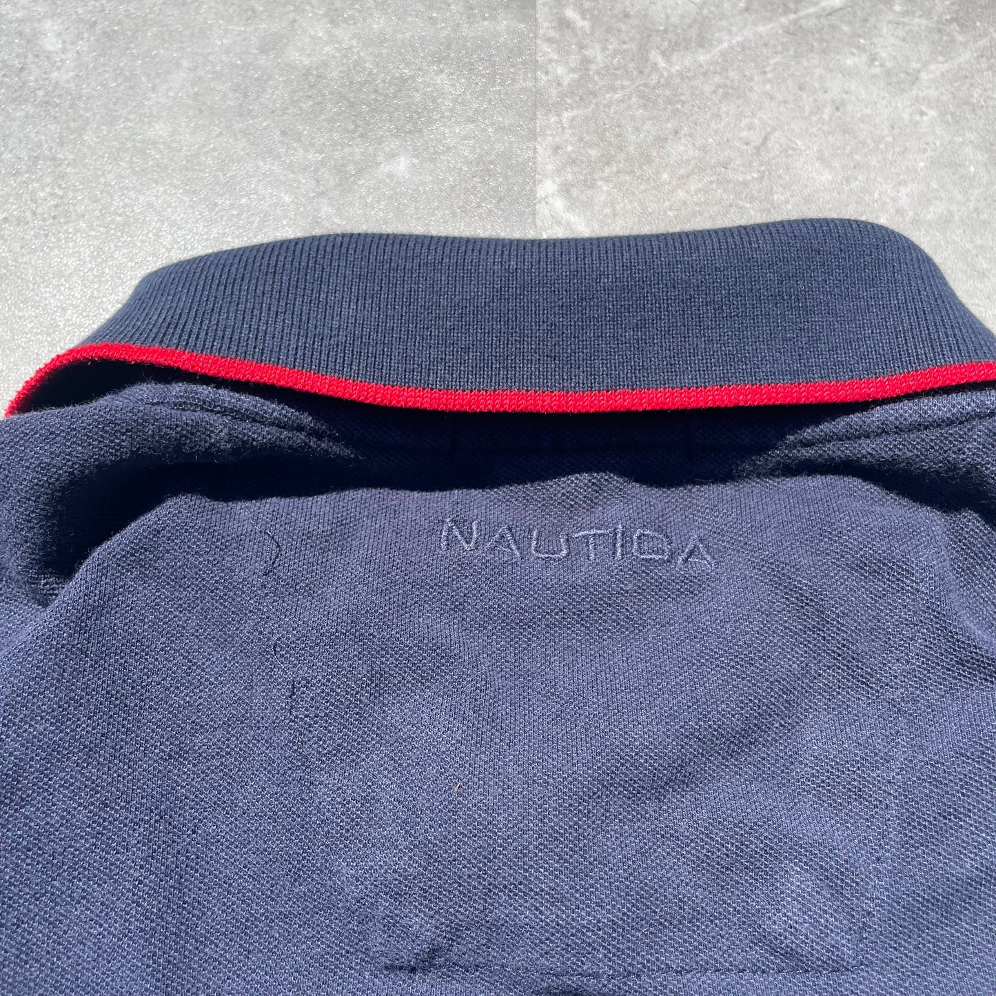 90s Nautica Made in Canada Navy Polo Shirt KiiChain Clothing