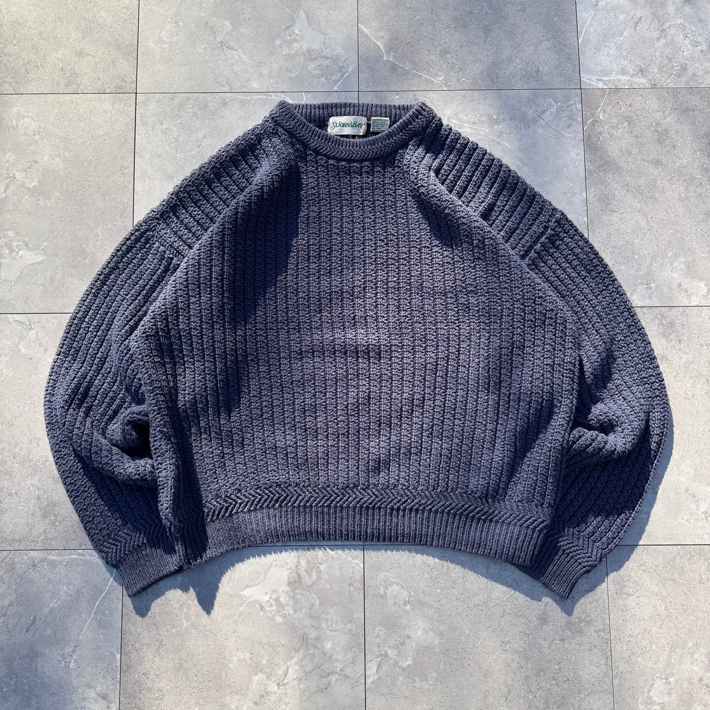 90s St. John's Bay Textured Boxy Knit KiiChain Clothing