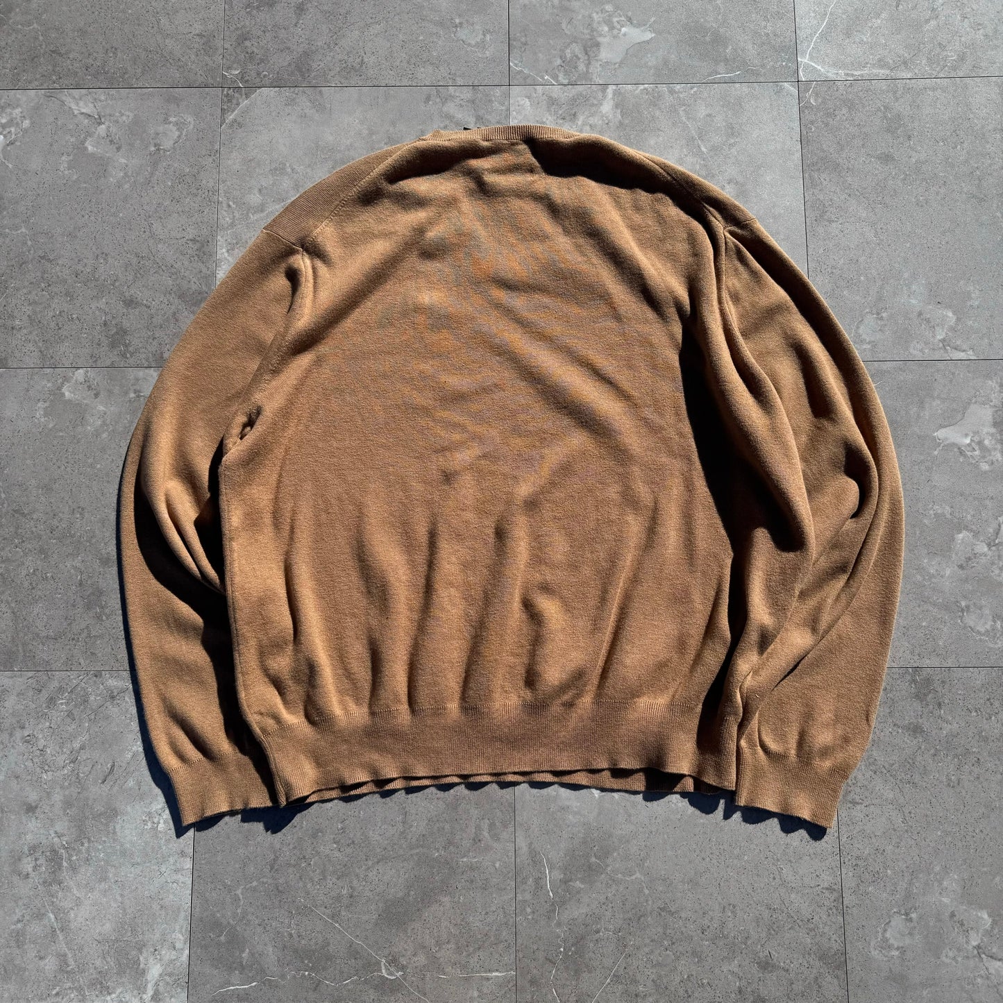 90s-00s Ralph Lauren 100% Pima Cotton Exclusive of Decoration V-Neck Knit KiiChain Clothing