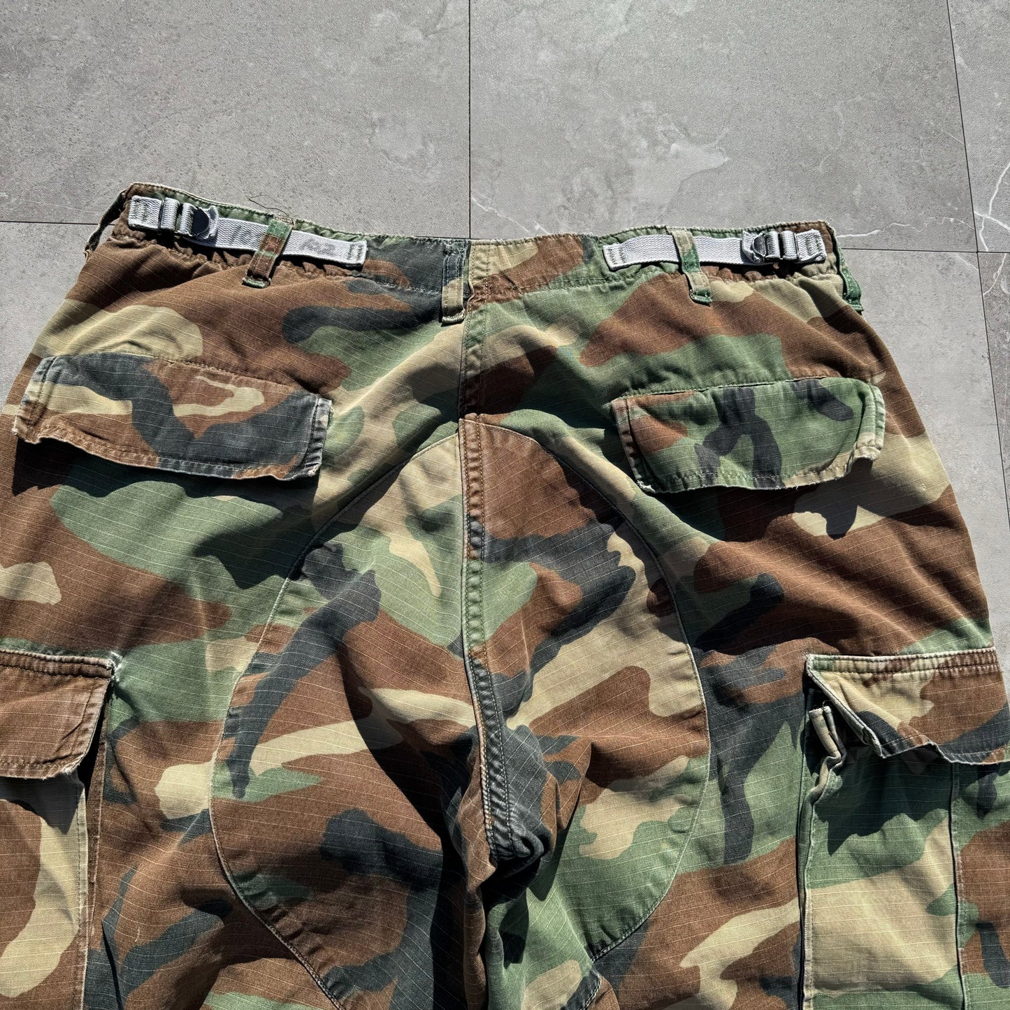 80s US Army 1988 Woodland Camouflage Military Pants KiiChain Clothing