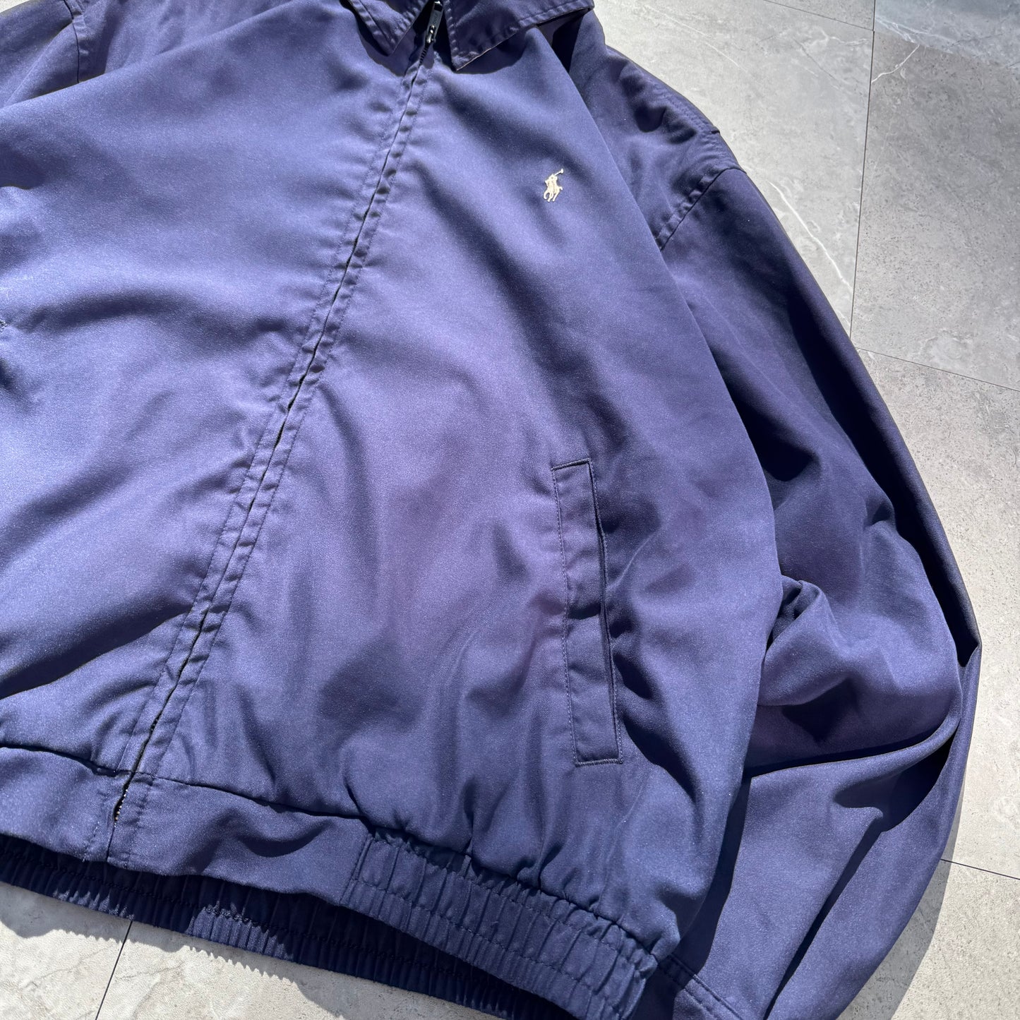 Ralph Lauren Navy Lined Swing Top Jacket