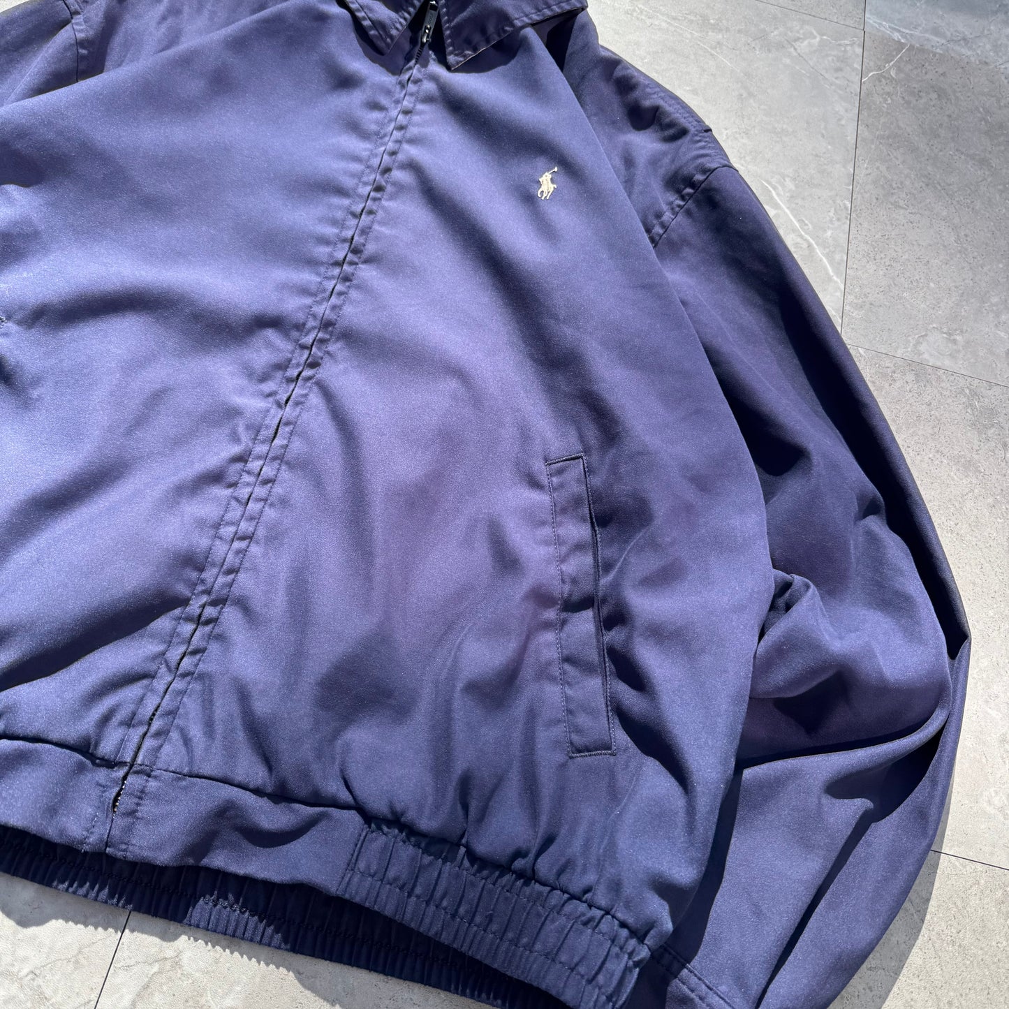 Ralph Lauren Navy Lined Swing Top Jacket KiiChain Clothing