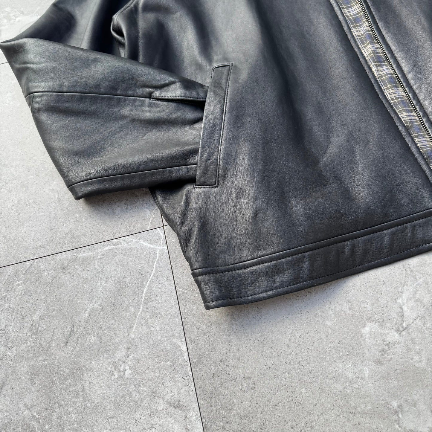 Ralph Lauren Black Leather Jacket