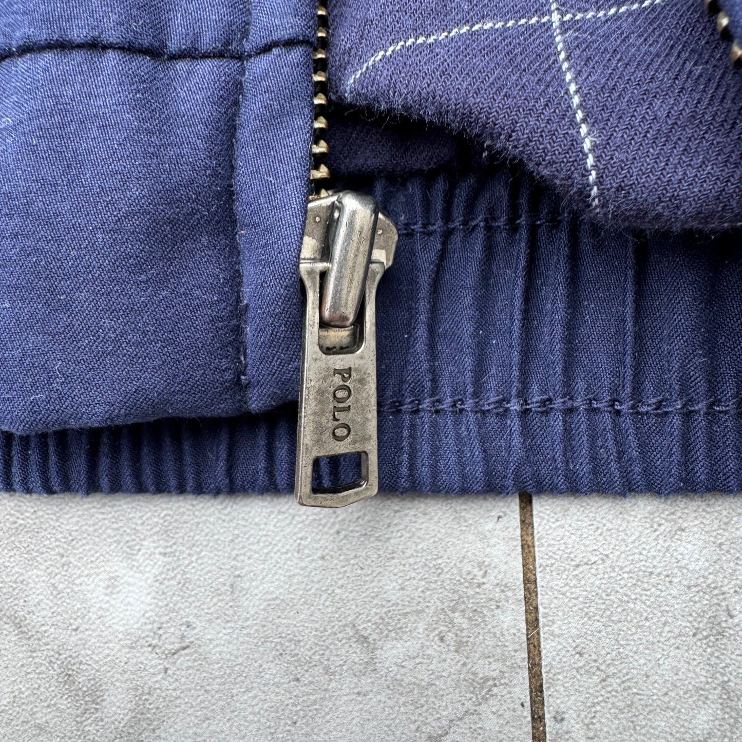00s Polo by Ralph Lauren Navy Swing Top Jacket KiiChain Clothing
