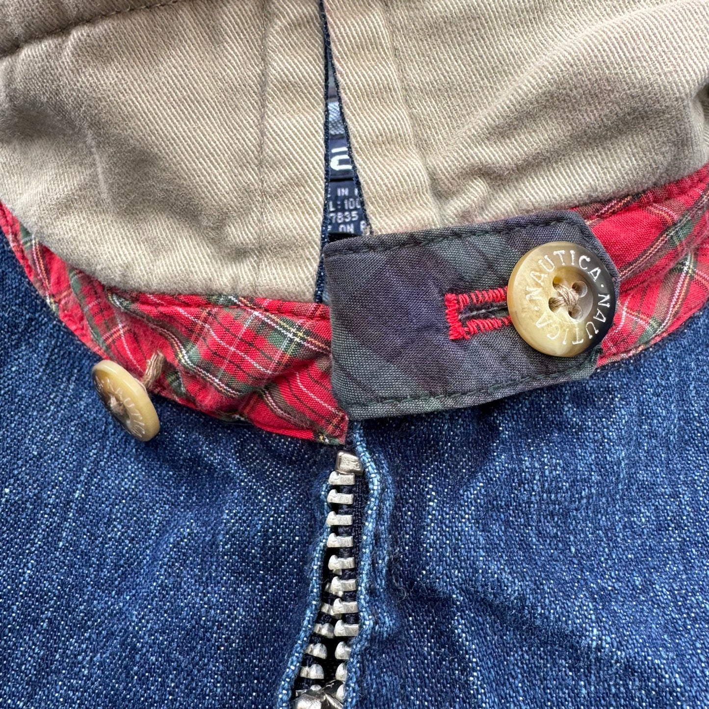90s Nautica Denim Swing Top Jacket KiiChain Clothing