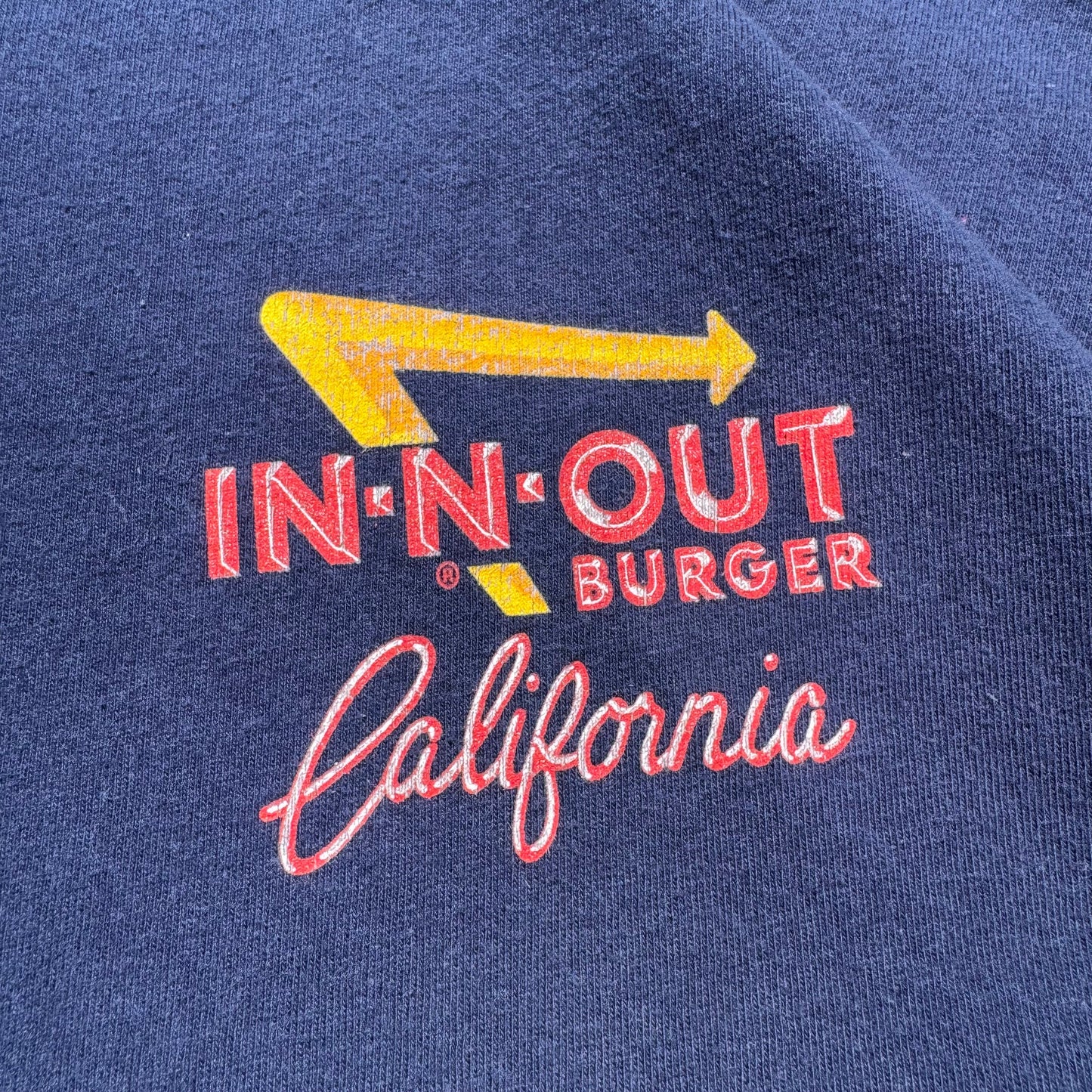 00s In-N-Out California Navy Blue Tee KiiChain Clothing