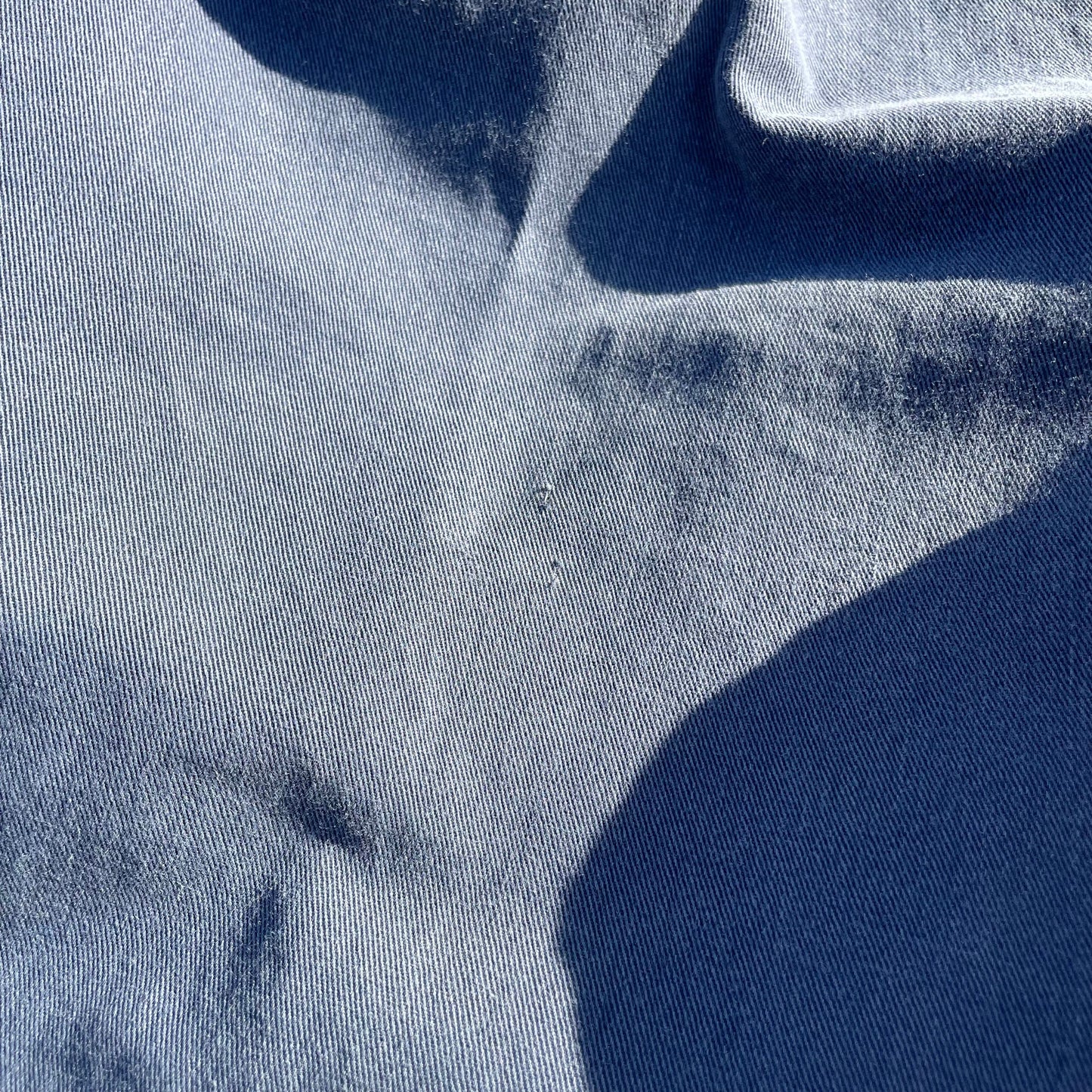 80s-90s Dockers Made in USA Two-Tuck Pleated Faded Blue Chino Pants 33x31 KiiChain Clothing