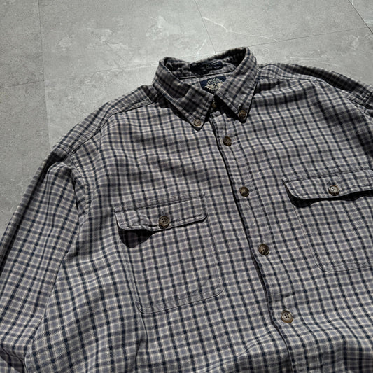 Dockers Blue/Gray Checked BD Shirt KiiChain Clothing