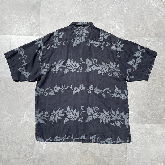 90s Tommy Bahama Linen Hawaiian Shirt KiiChain Clothing