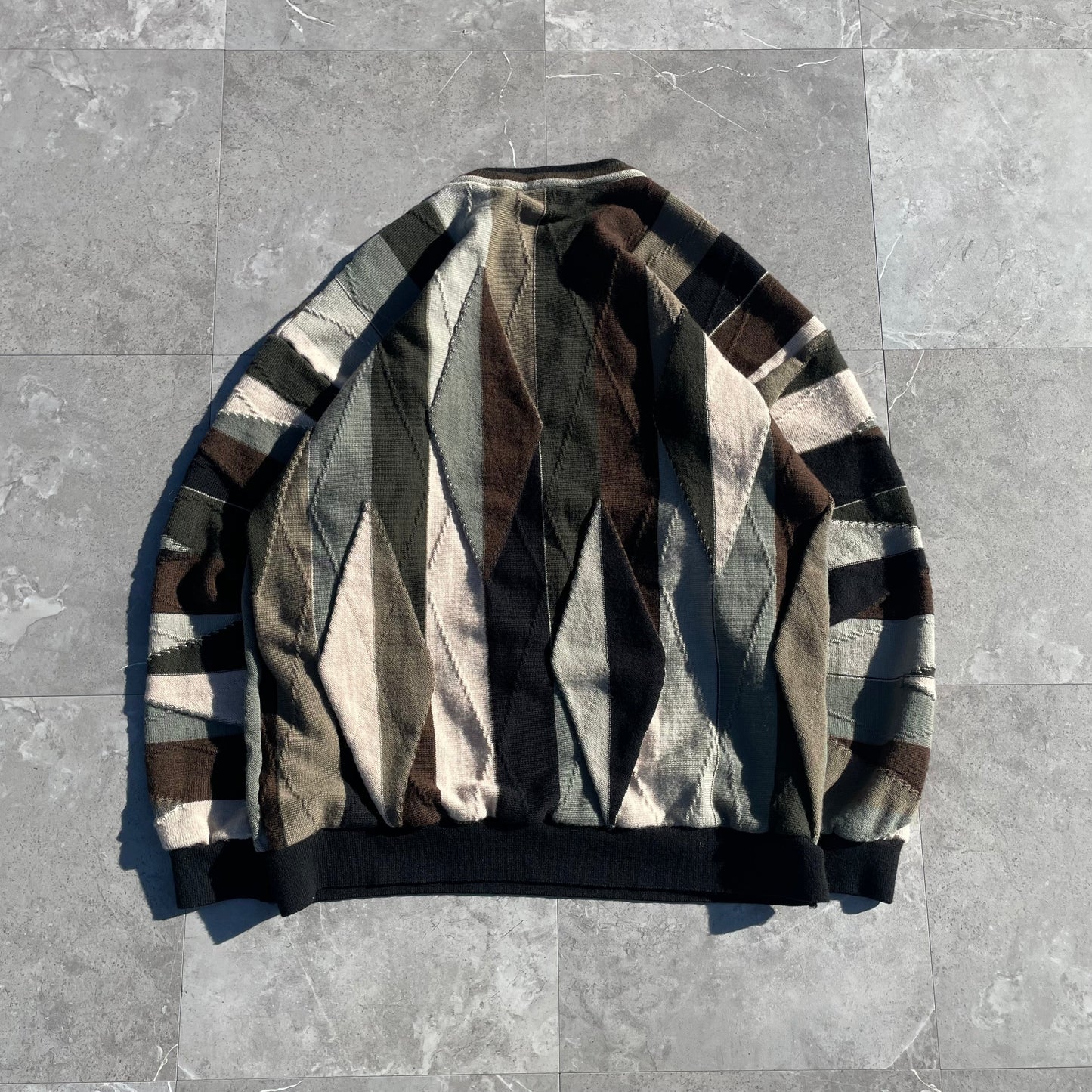 90s Tundra Made in Canada Coogi-Style Design Knit KiiChain Clothing