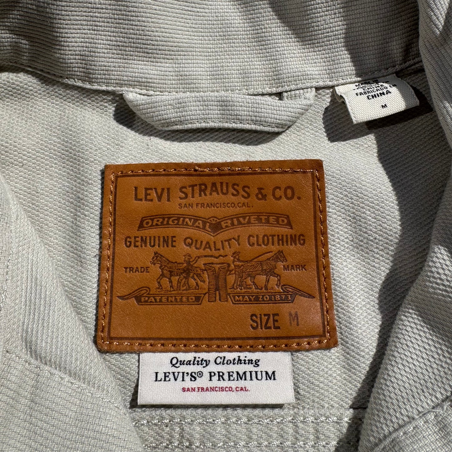 00s Levi's “First” Cream Type 1 Jacket
