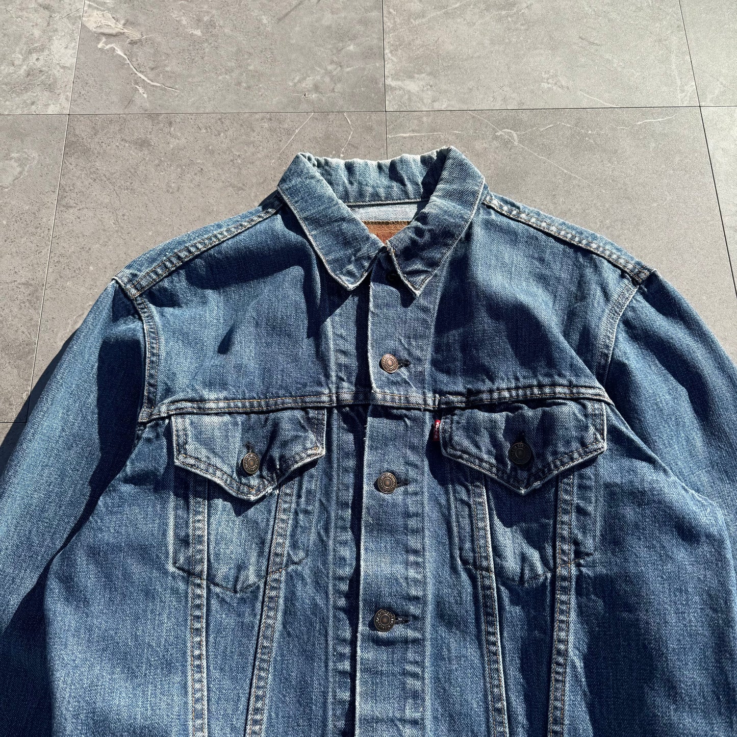 70s-80s Levi's Type III Made in USA Denim Jacket KiiChain Clothing