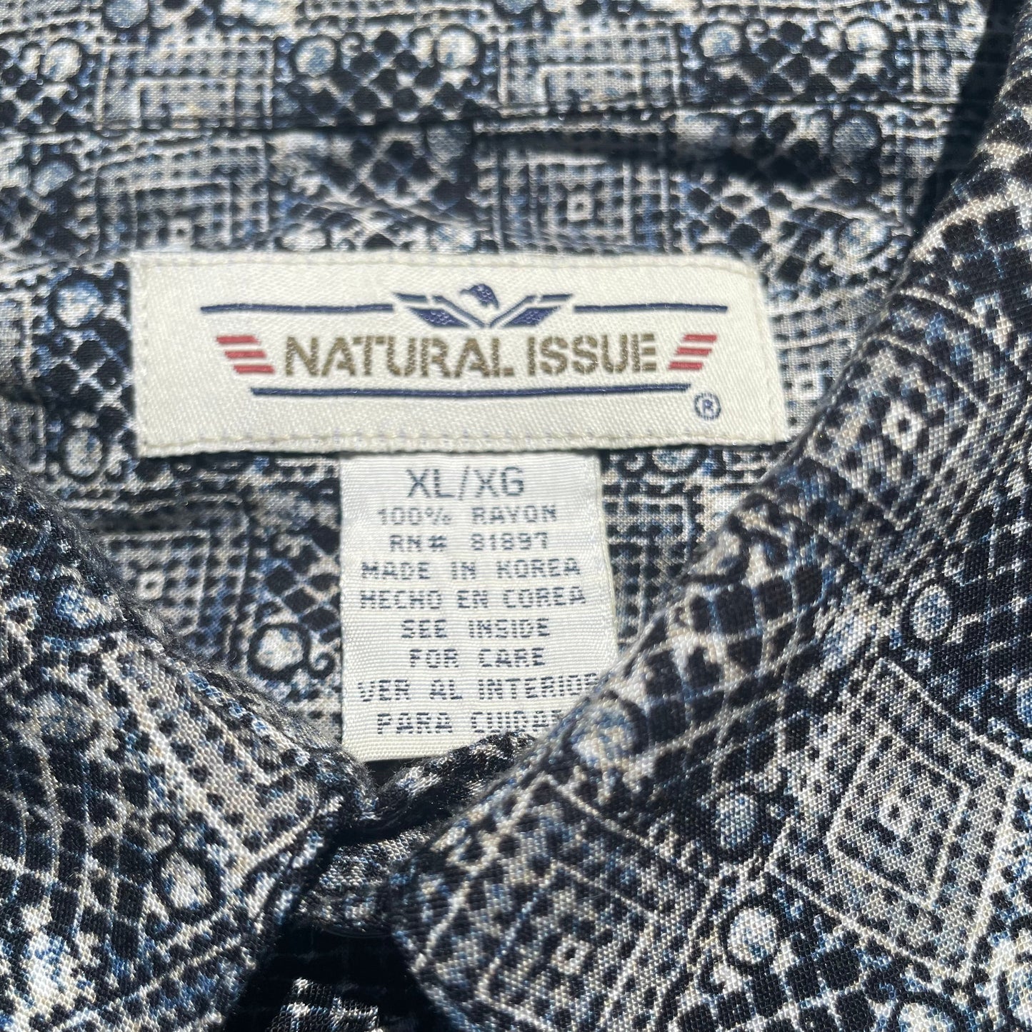 90s Natural Issue Graphic Short Sleeve Shirt KiiChain Clothing