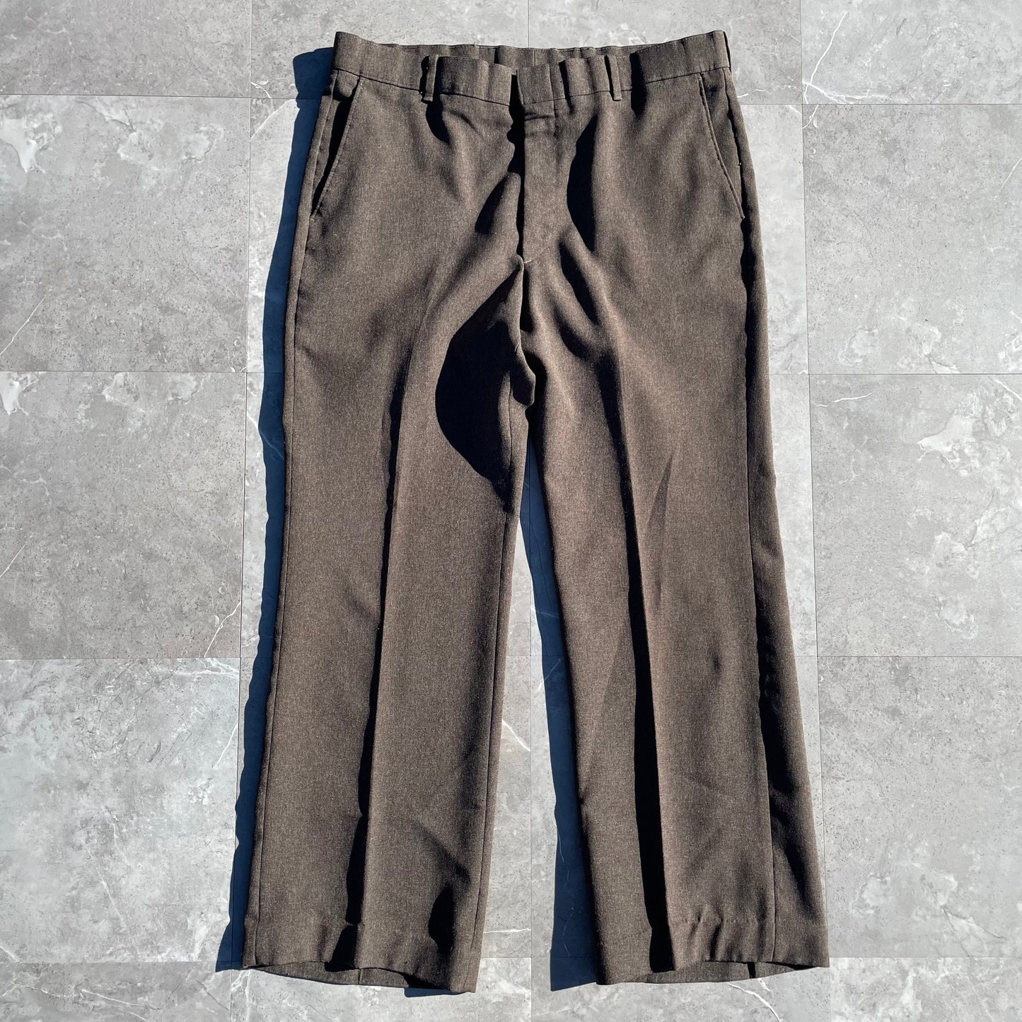 80s Levi's Made in USA Brown Action Slacks KiiChain Clothing