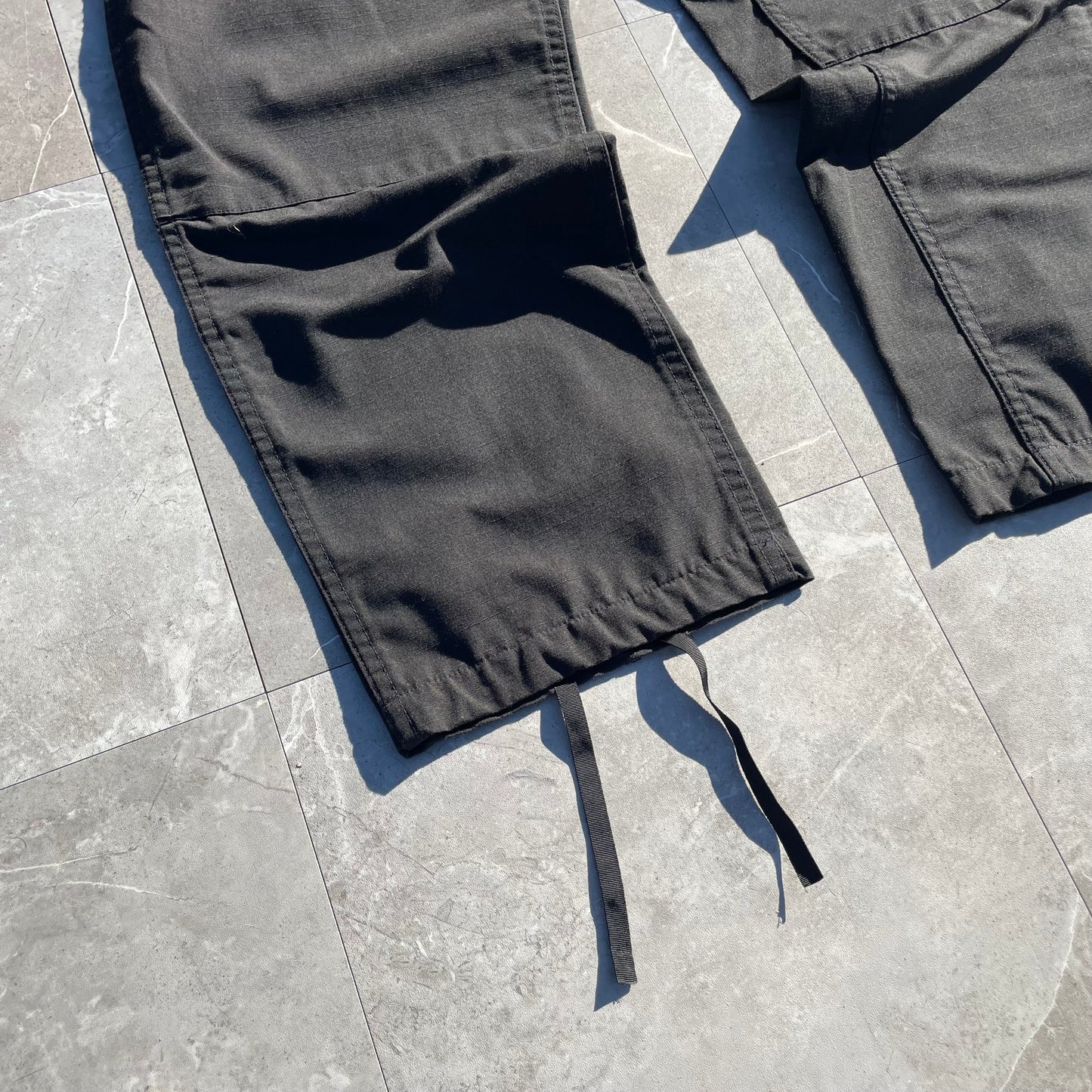 00s Propper Black Rip-Stop Cargo Military Pants Size S/R KiiChain Clothing