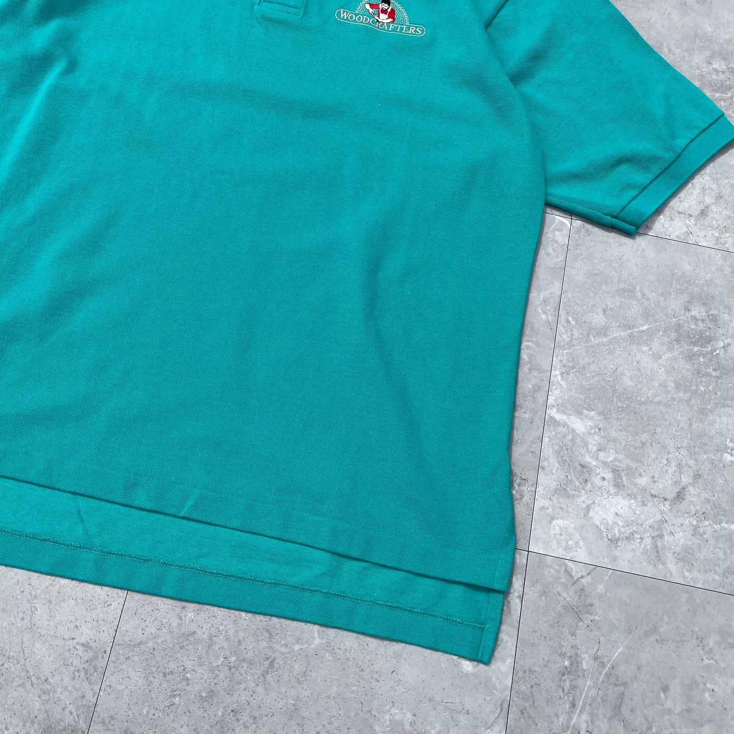 90s Outer Banks Woodcrafers Made in USA Polo Shirt KiiChain Clothing