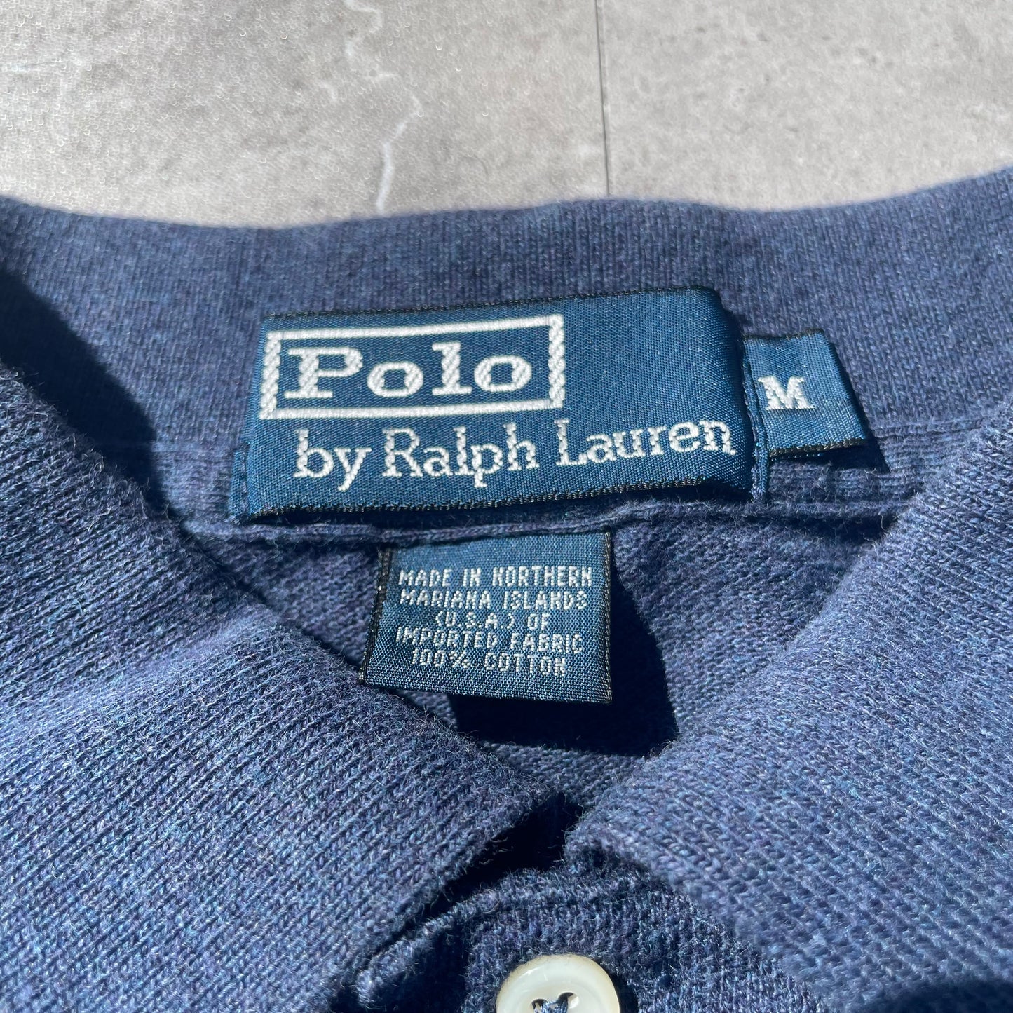90s Ralph Lauren Made in USA Long Sleeve Polo Shirt