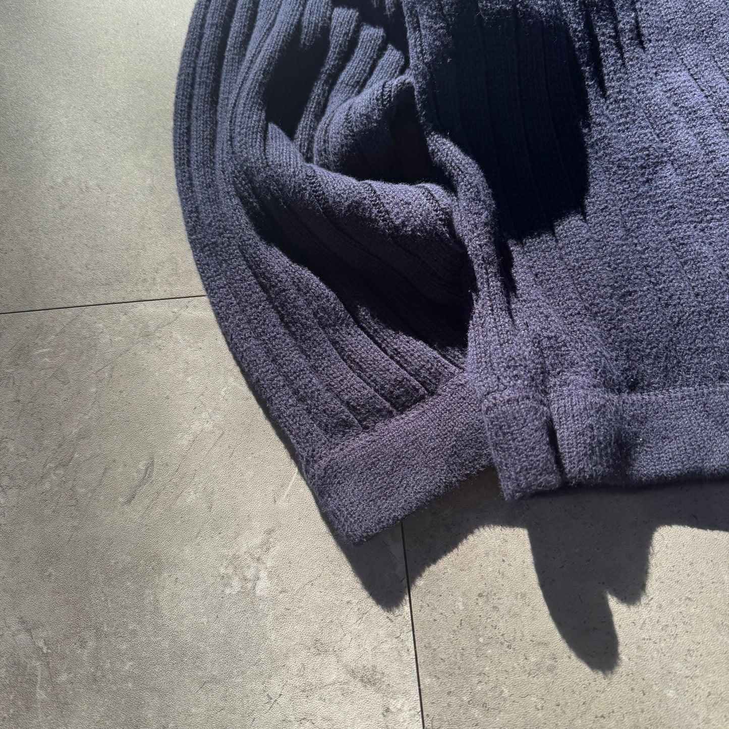90s-00s Eddie Bauer Legend Made in UK Sleeve Pocket Knit