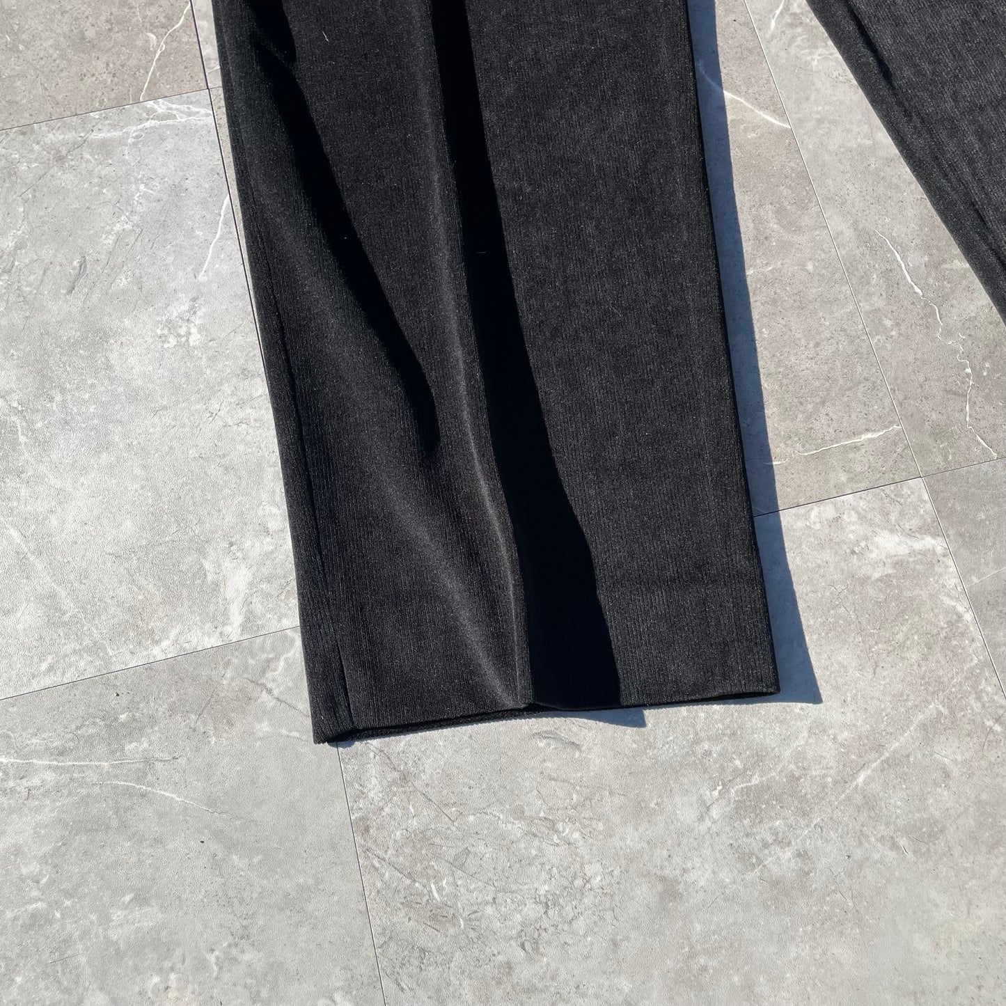 90s Nordstrom Ballin Made in Canada Black Pleated Slacks KiiChain Clothing