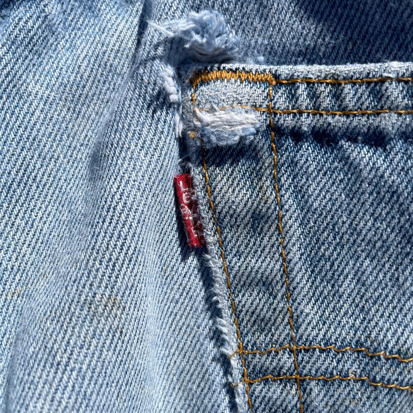 90s Levi's 501xx Made in USA Denim 38x36 KiiChain Clothing