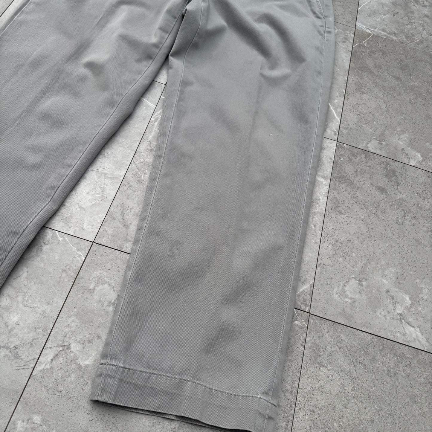 00s Polo by Ralph Lauren Gray Preston Chino Pants KiiChain Clothing