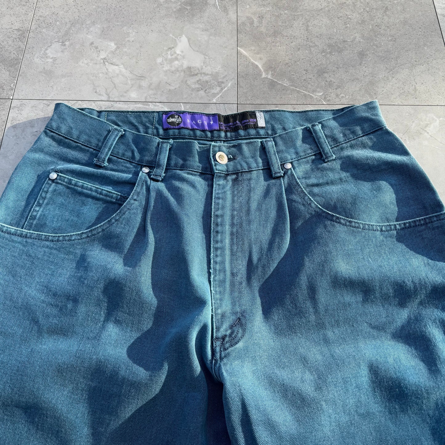 90s Levi's Silver Tab Baggy Pants 36x30