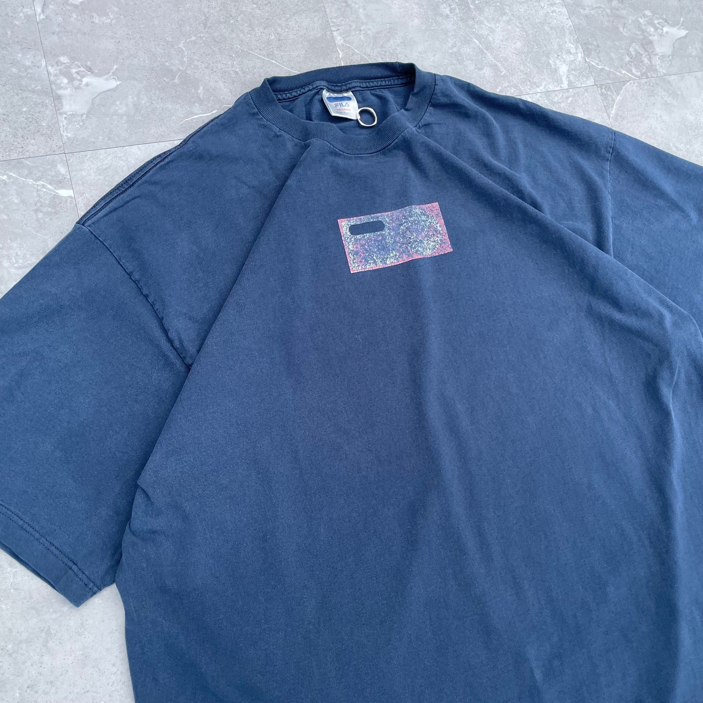 00s Fila Faded Graphic T-Shirt KiiChain Clothing