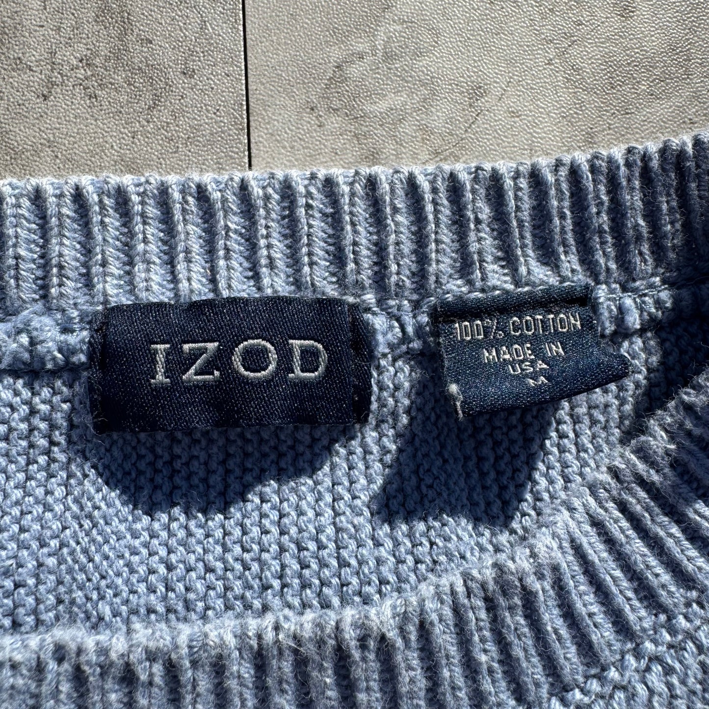 90s-00s IZOD Made in USA Knitted Sweater