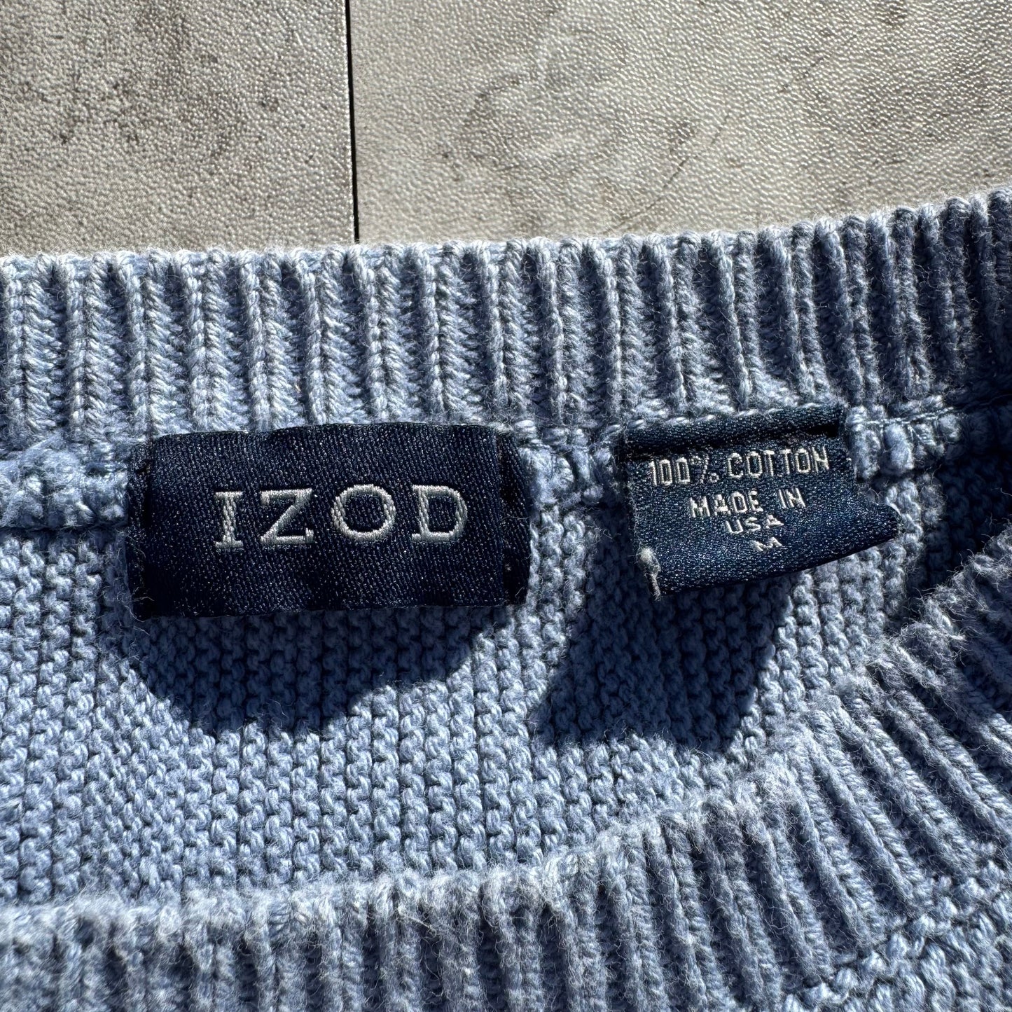 90s-00s IZOD Made in USA Knitted Sweater KiiChain Clothing