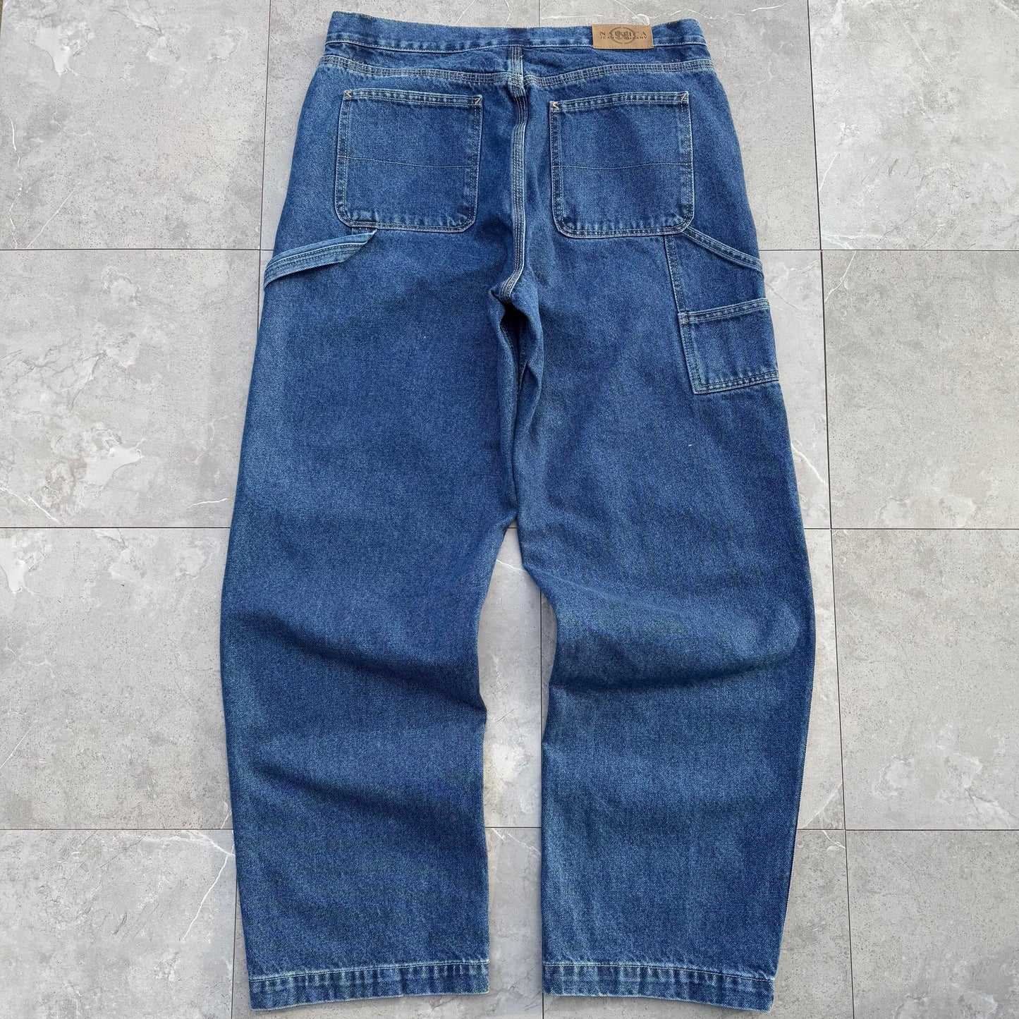 00s Nautica Jeans Wide Fit Carpenter Denim Size 12 KiiChain Clothing